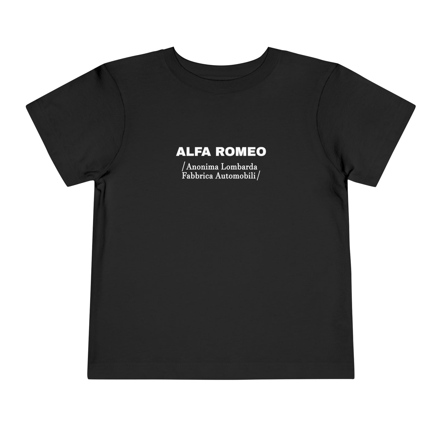 Alfa Romeo Giulia (16-24') Toddler T-Shirt