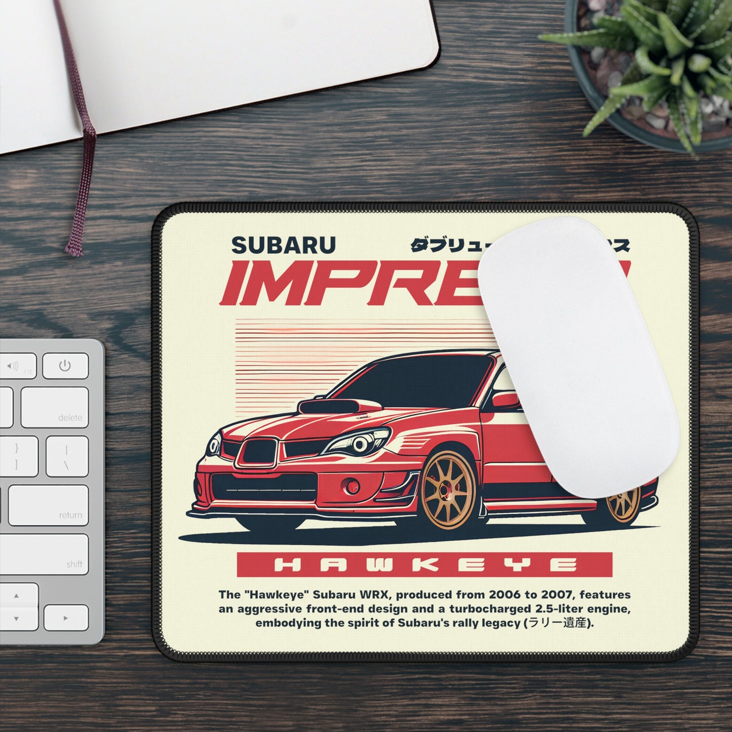 Subaru WRX STI Hawkeye (06-07') Mouse Pad