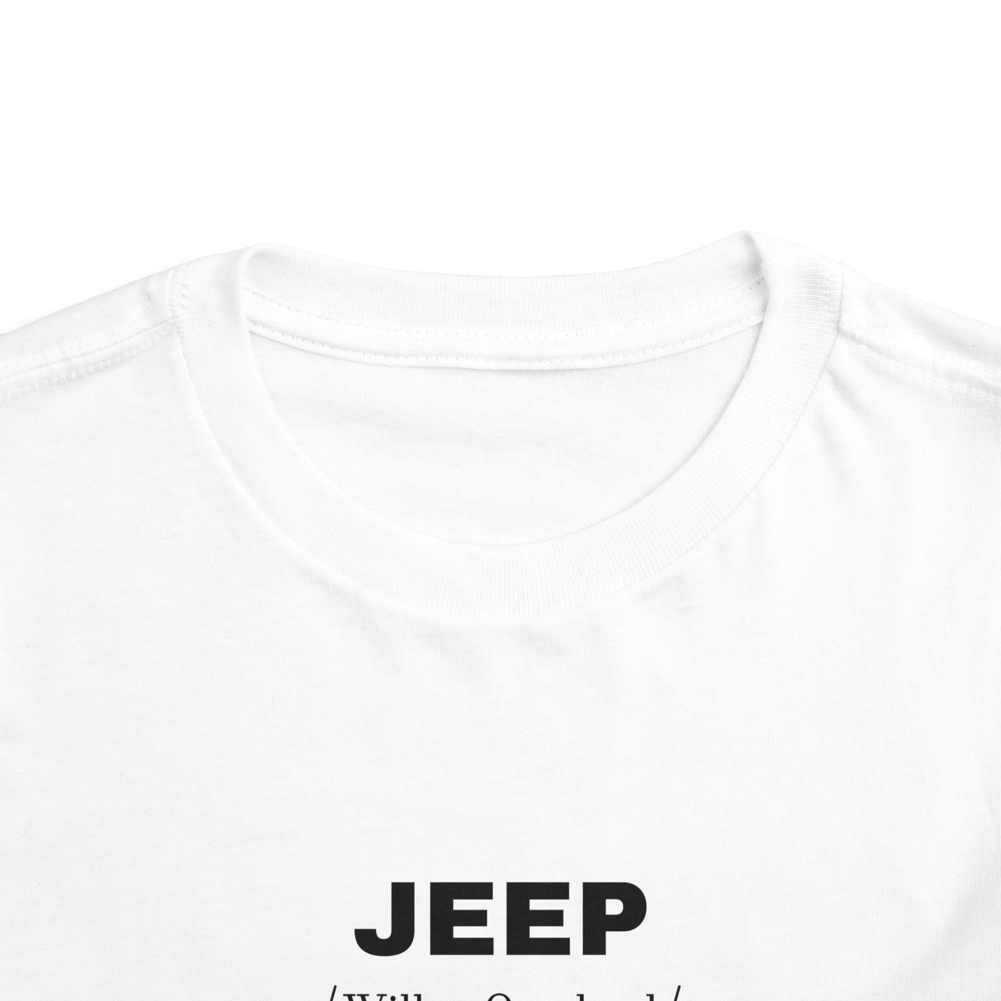 Jeep Wrangler (18'+) Toddler T-Shirt