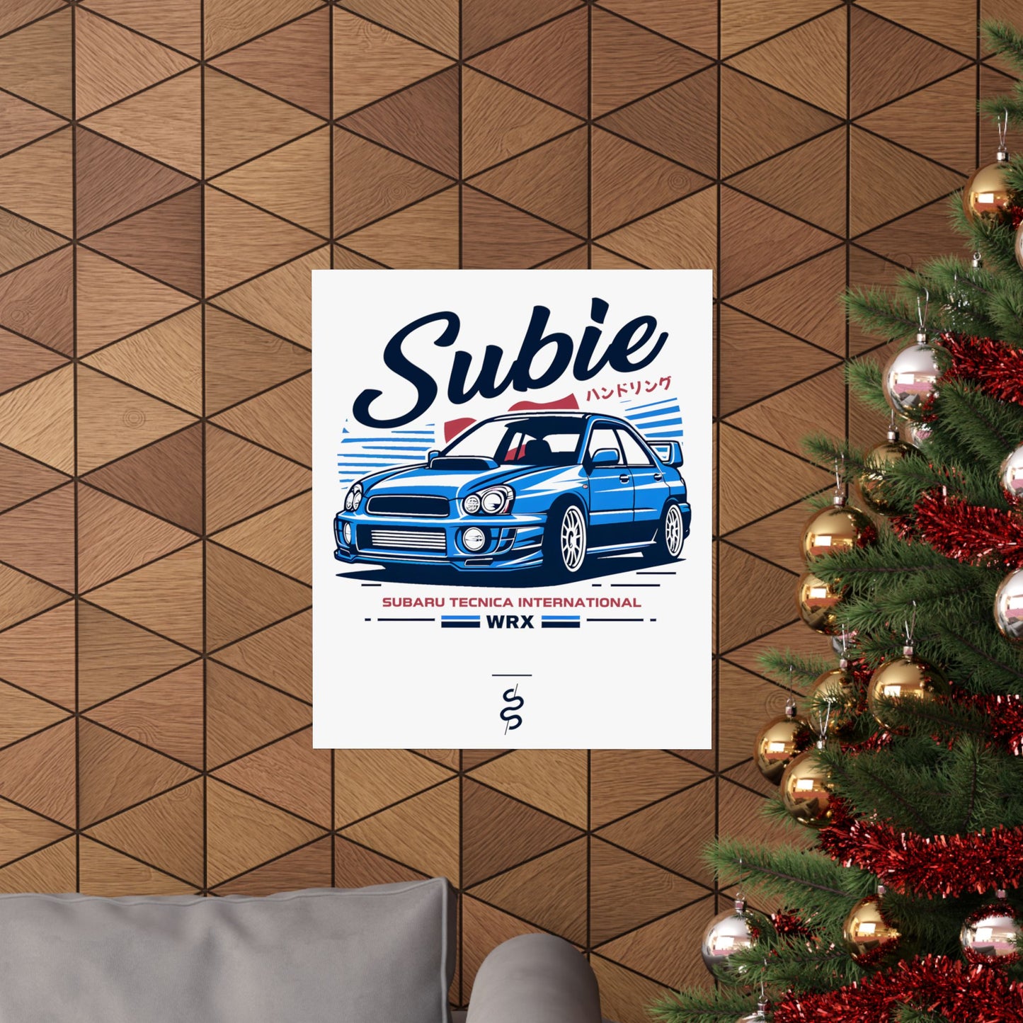Subaru WRX STI Blobeye (04-05') Poster
