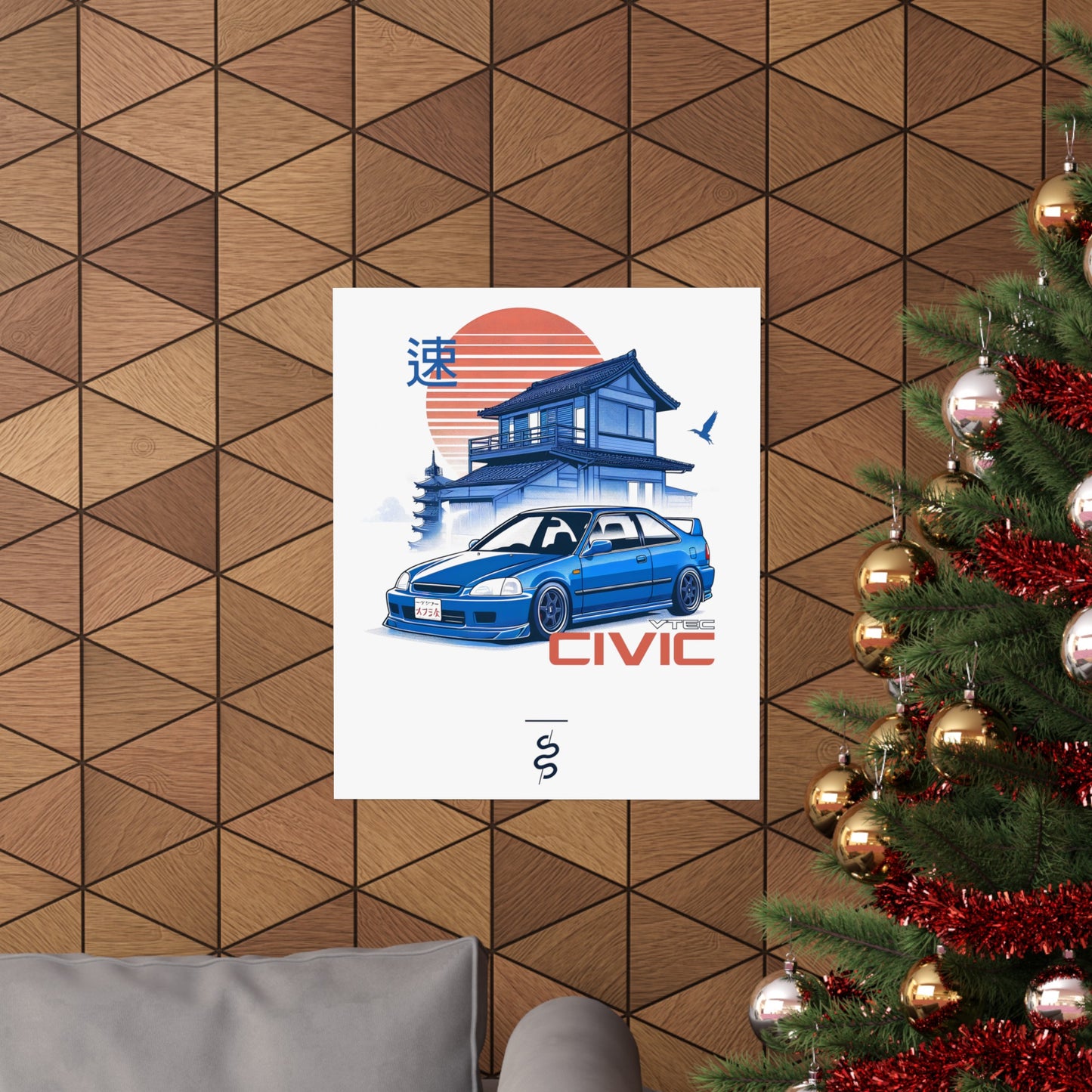 Honda Civic 6th Gen (96-00') Poster