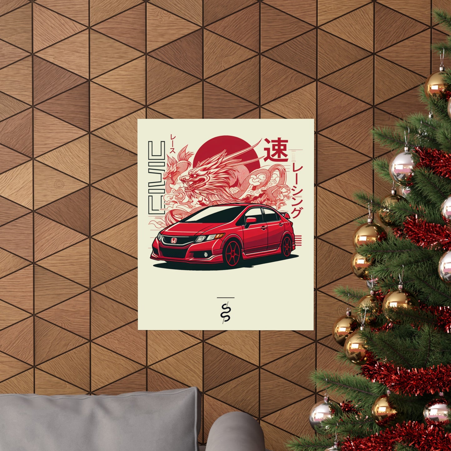 Honda Civic 9th Gen (12-15') Poster