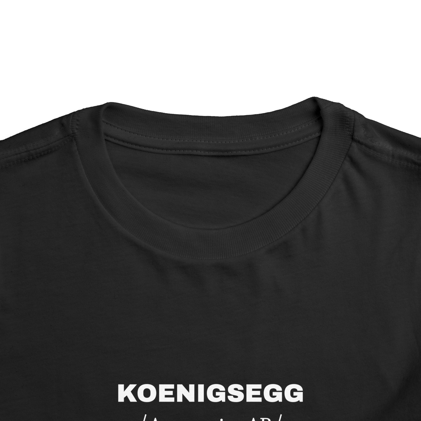 Koenigsegg Agera (10-18') Toddler T-Shirt