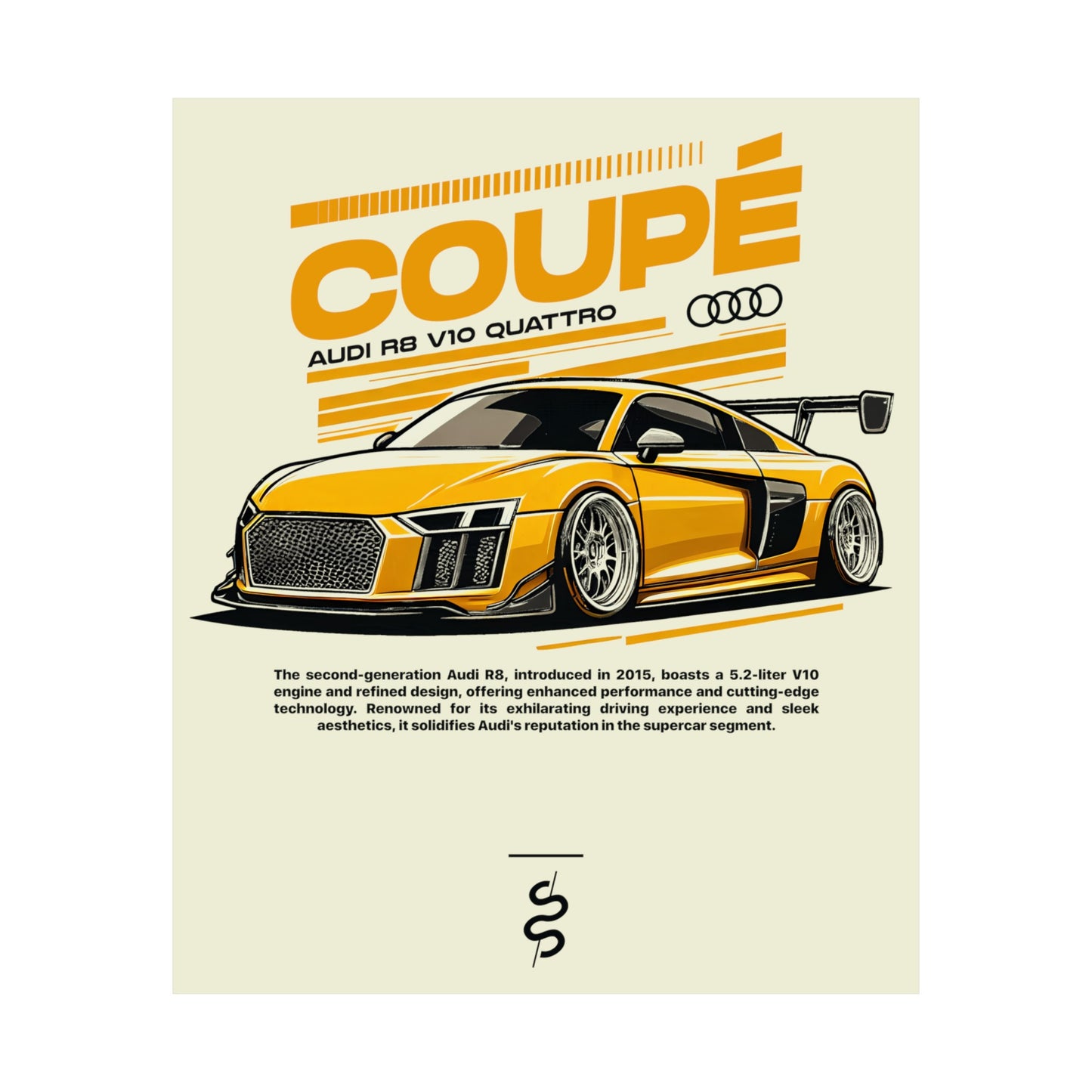 Audi R8 (15-23') Poster