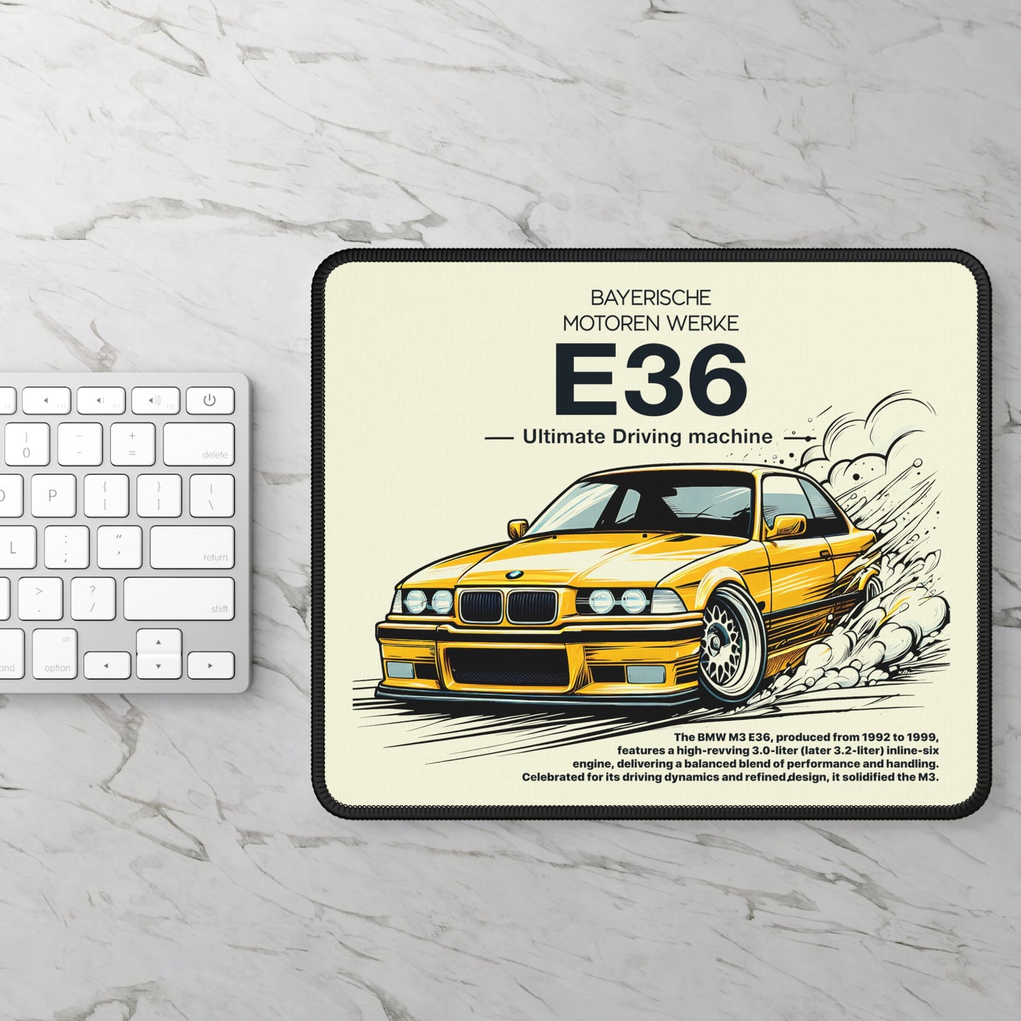 BMW M3 E36 (92-99') Mouse Pad