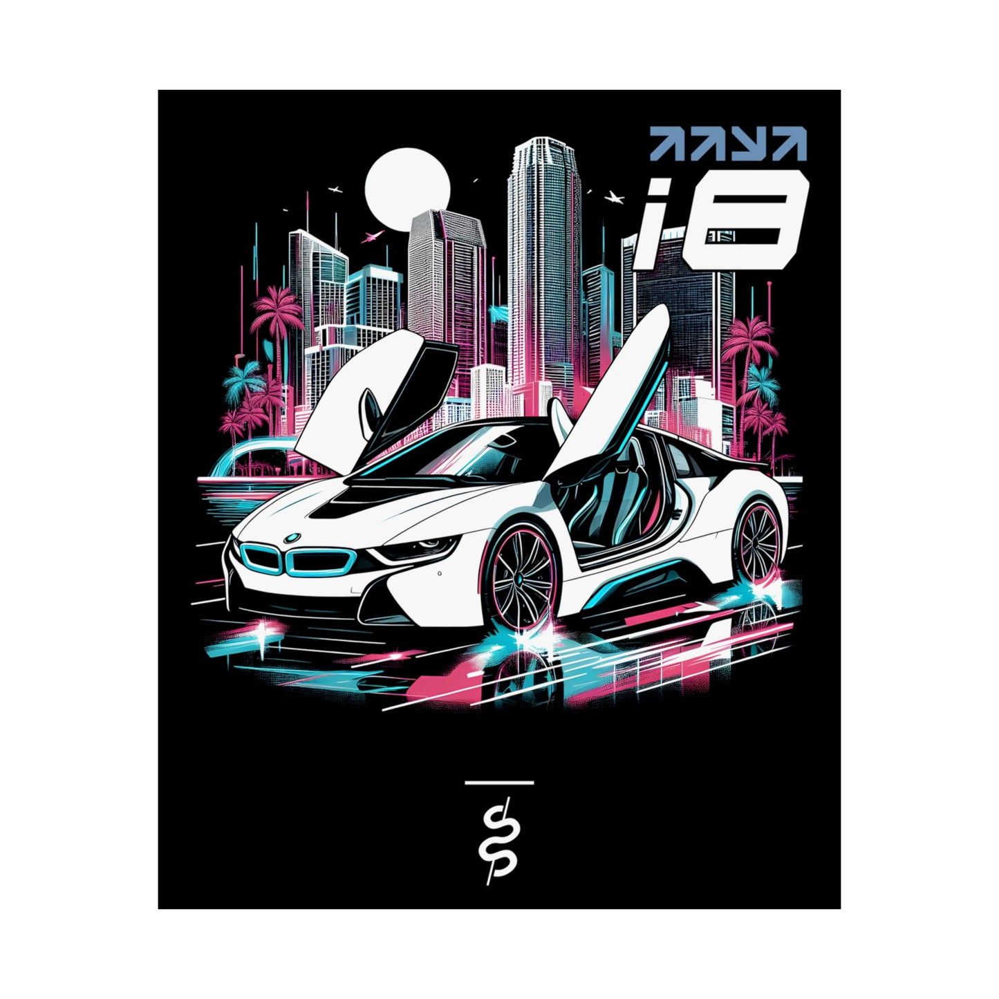 BMW i8 (14-20') Poster