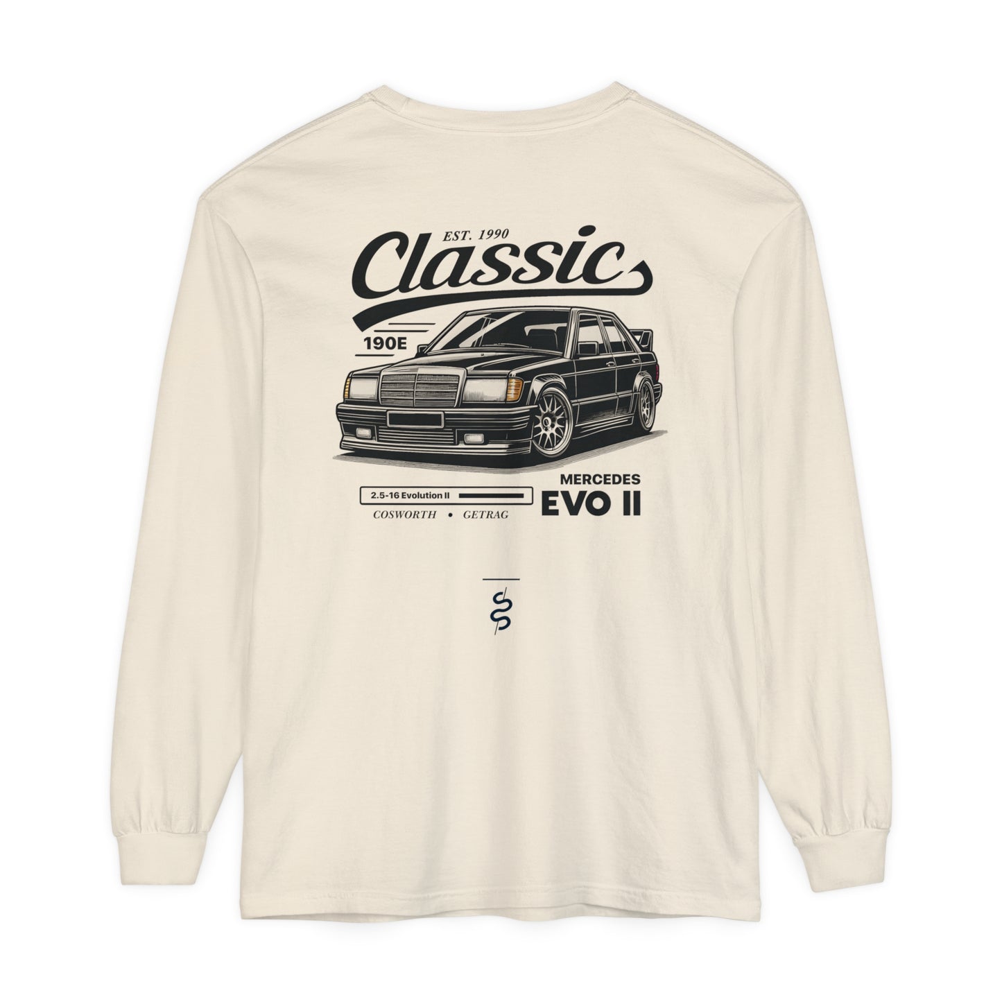 Mercedes 190E Evo II (90-92') Long Sleeve T-Shirt
