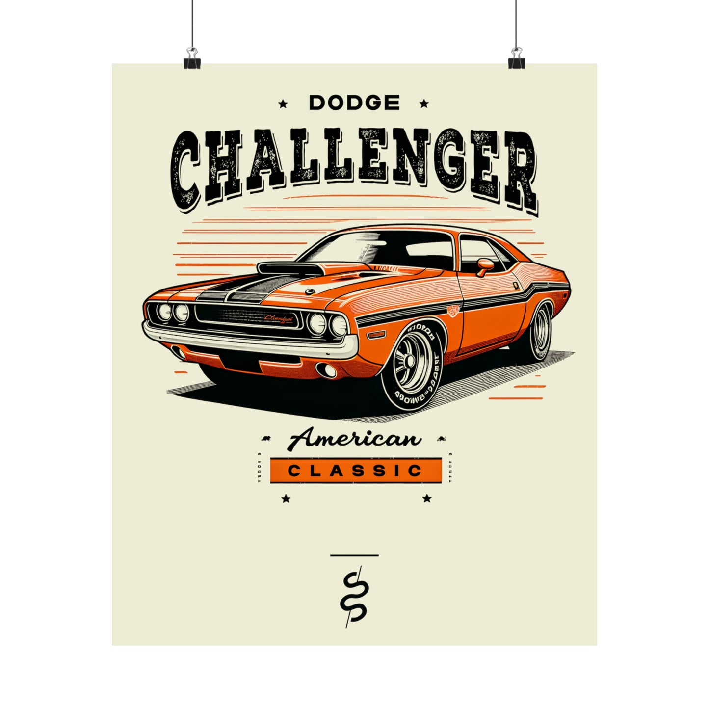 Dodge Challenger (70-74') Poster