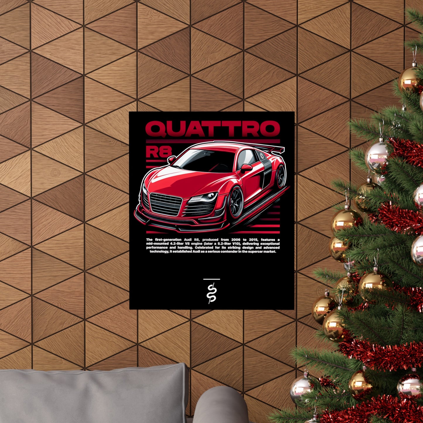 Audi R8 (06-14') Poster