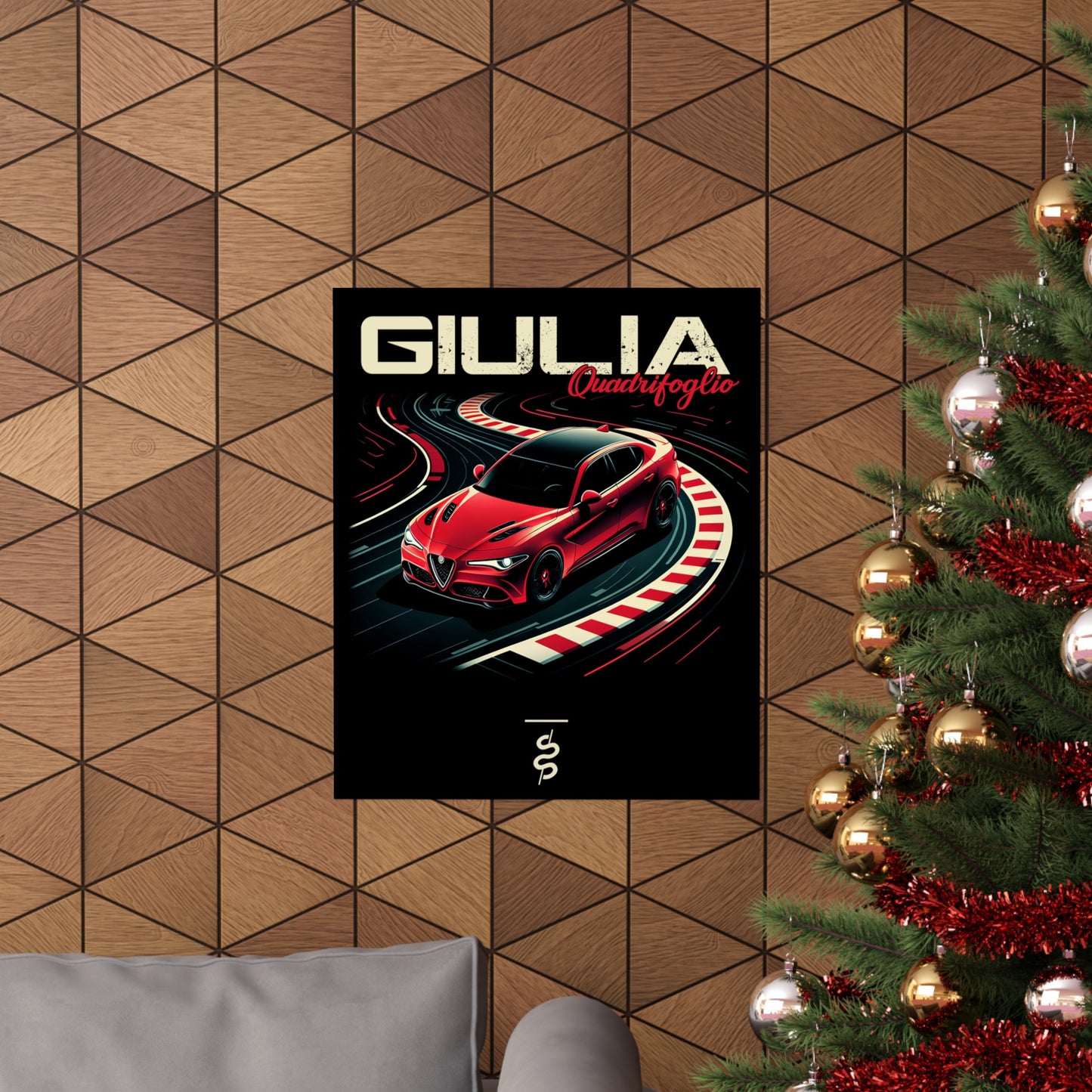 Alfa Romeo Giulia (16-24') Poster
