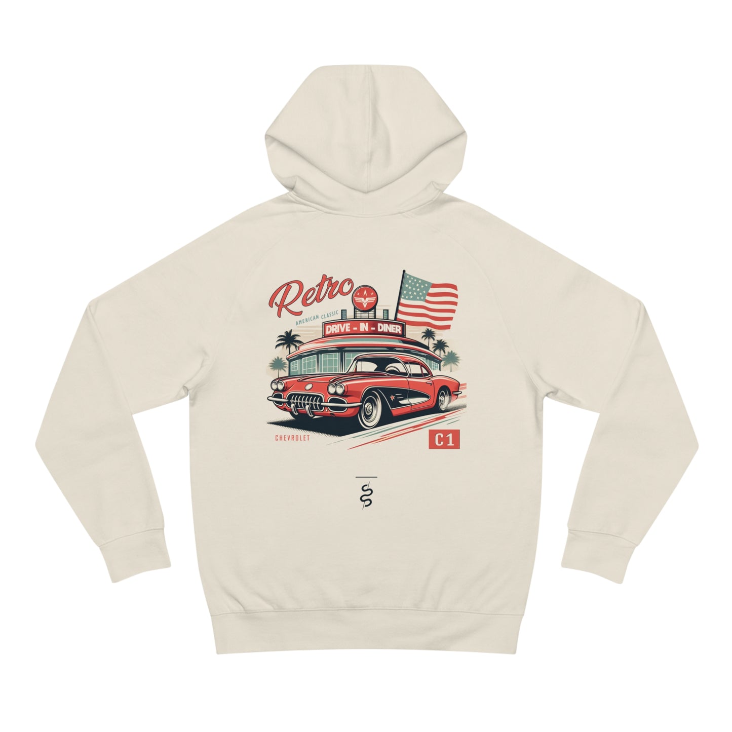 Chevrolet Corvette C1 (53-62') Hoodie