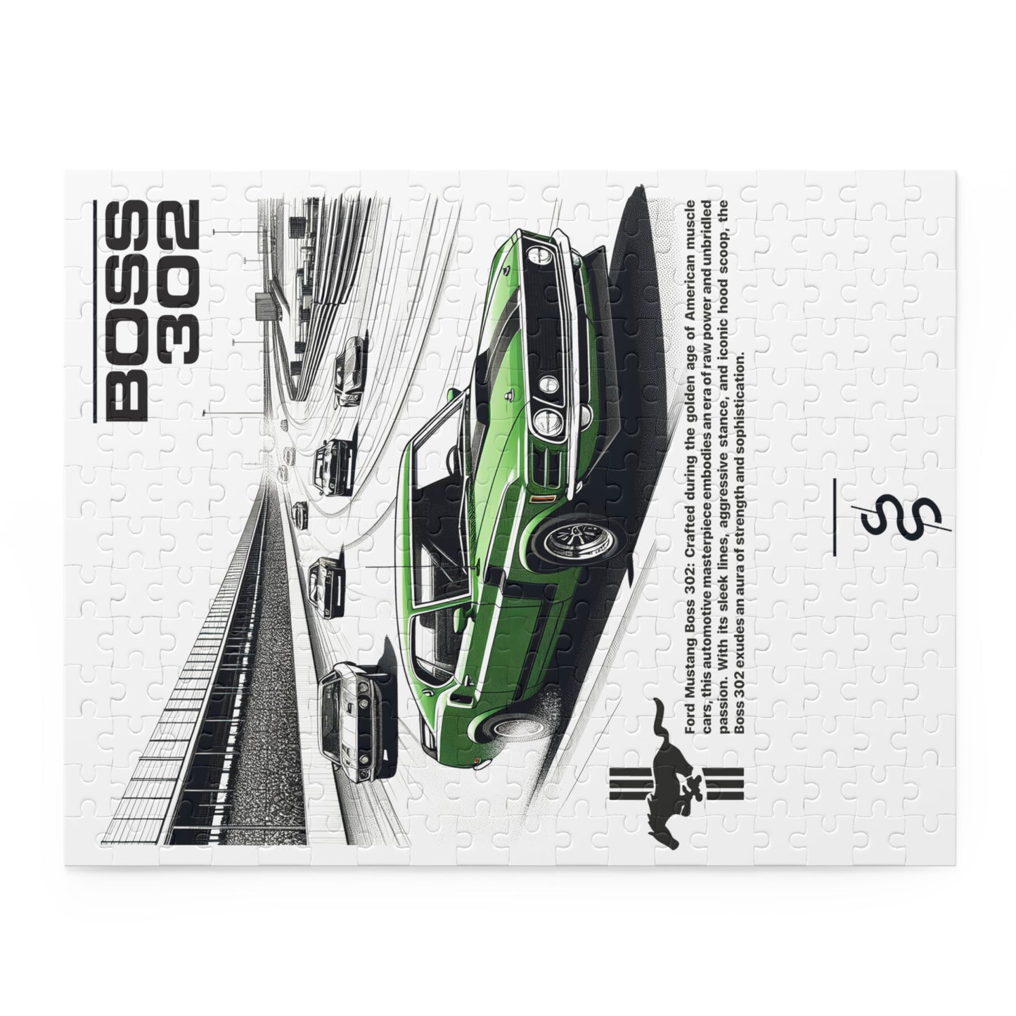Ford Mustang Boss 302 (69-70') Jigsaw Puzzle