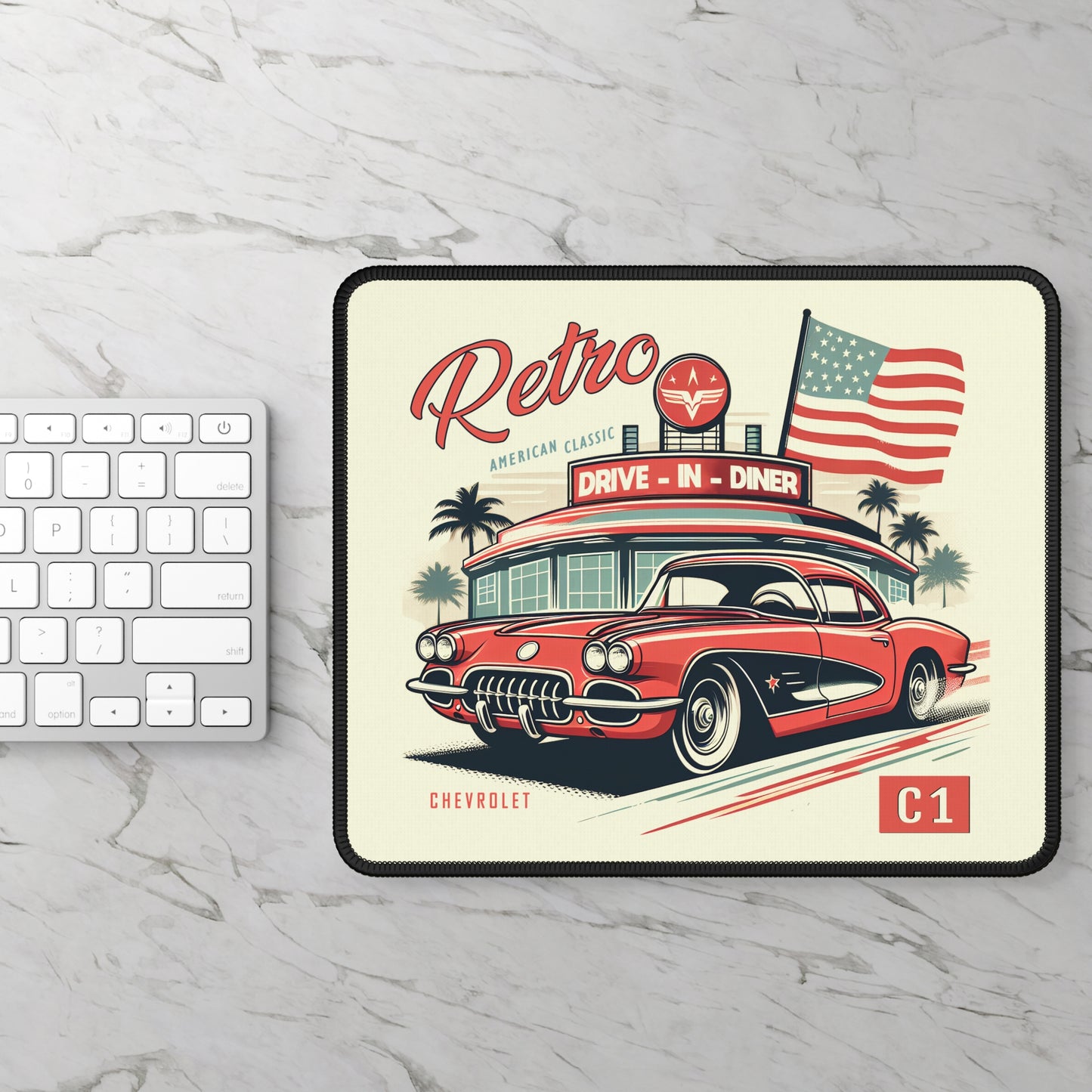Chevrolet Corvette C1 (53-62') Mouse Pad