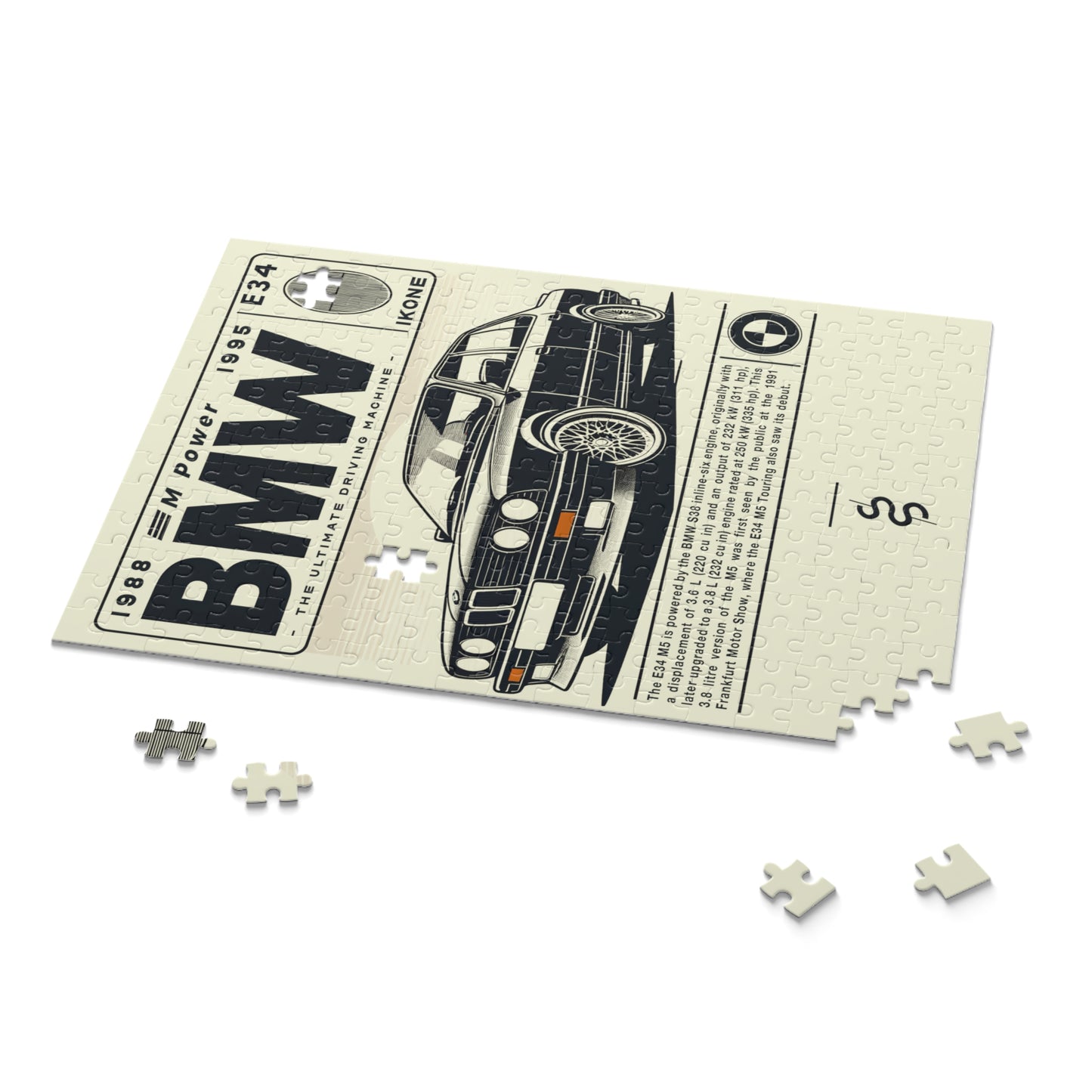 BMW M5 E34 (88-95') Jigsaw Puzzle