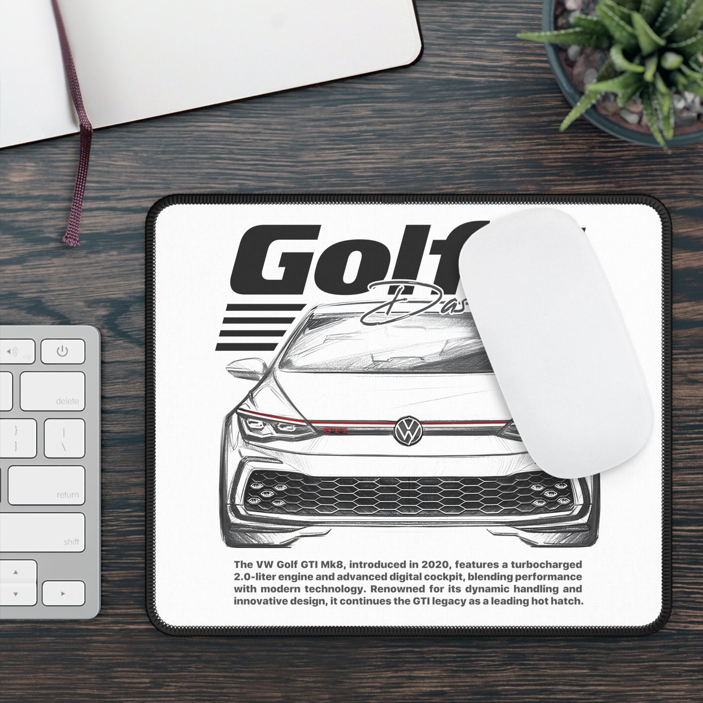 Volkswagen Golf GTI Mk8 (20'+) Mouse Pad