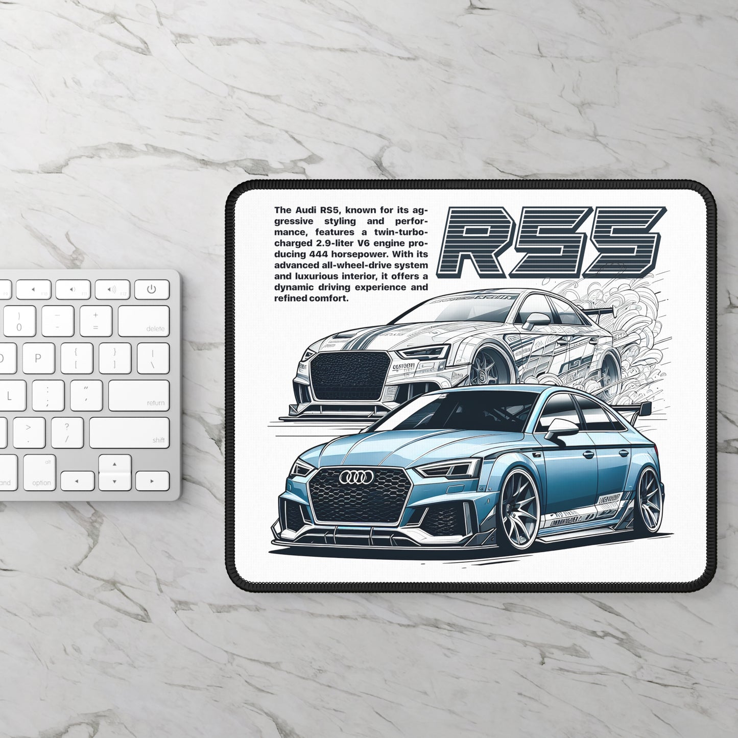 Audi RS5 (10-17') Mouse Pad