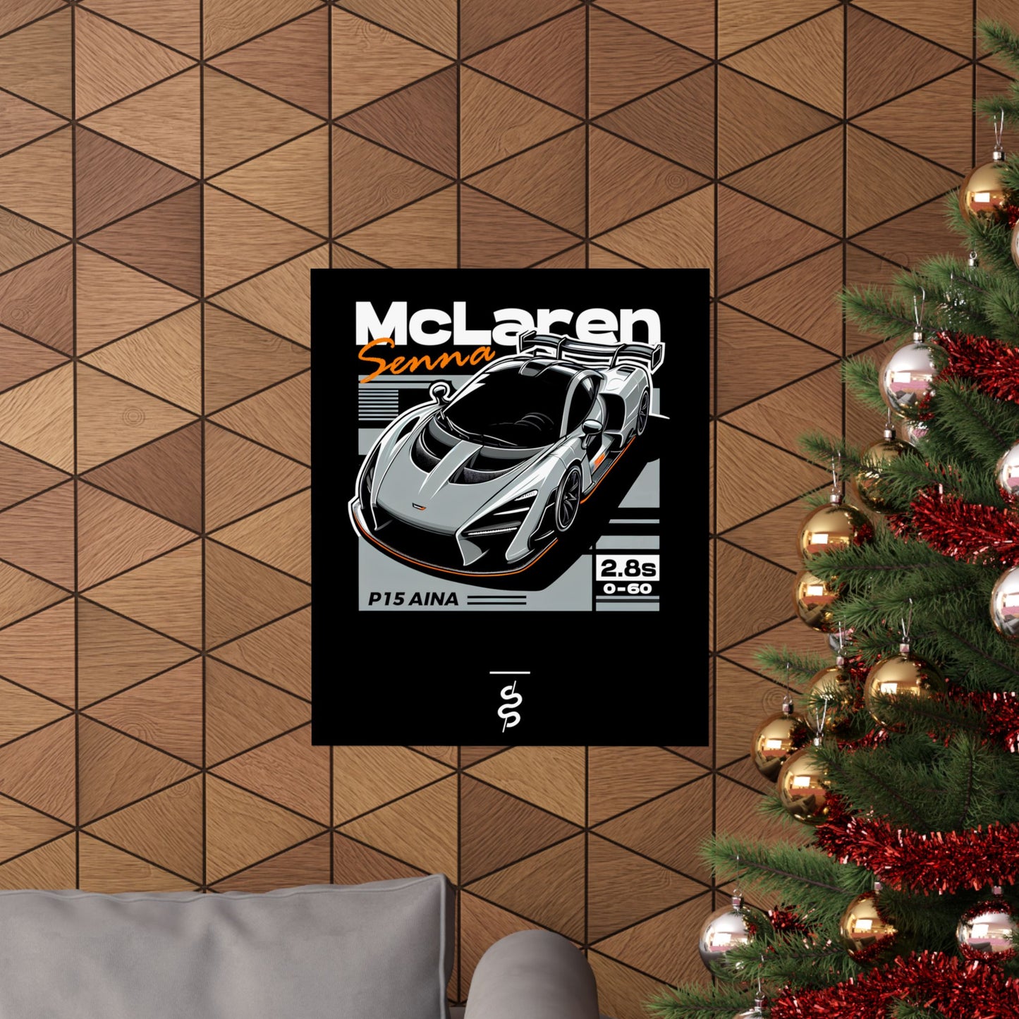 McLaren Senna (19-20') Poster