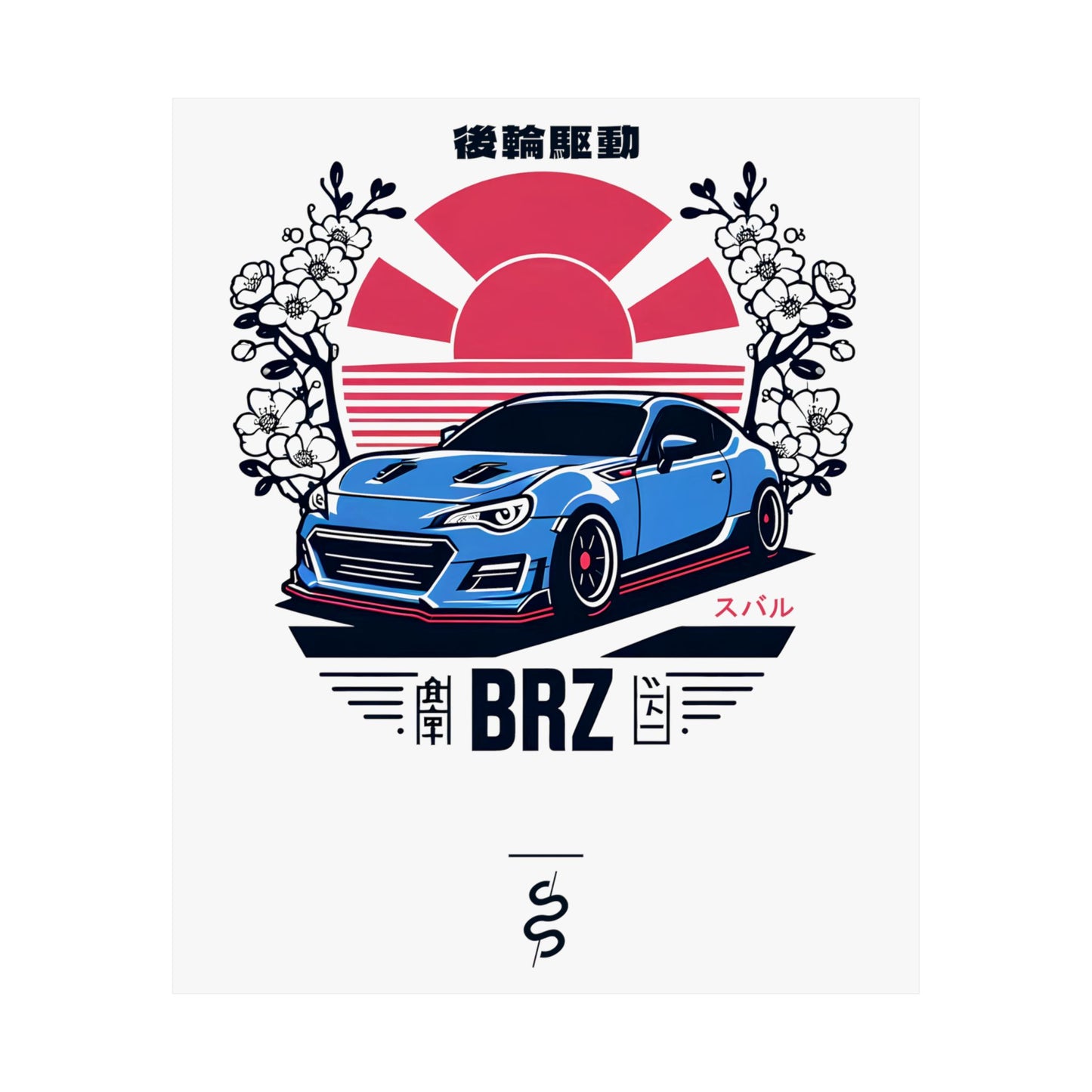 Subaru BRZ (13-20') Poster