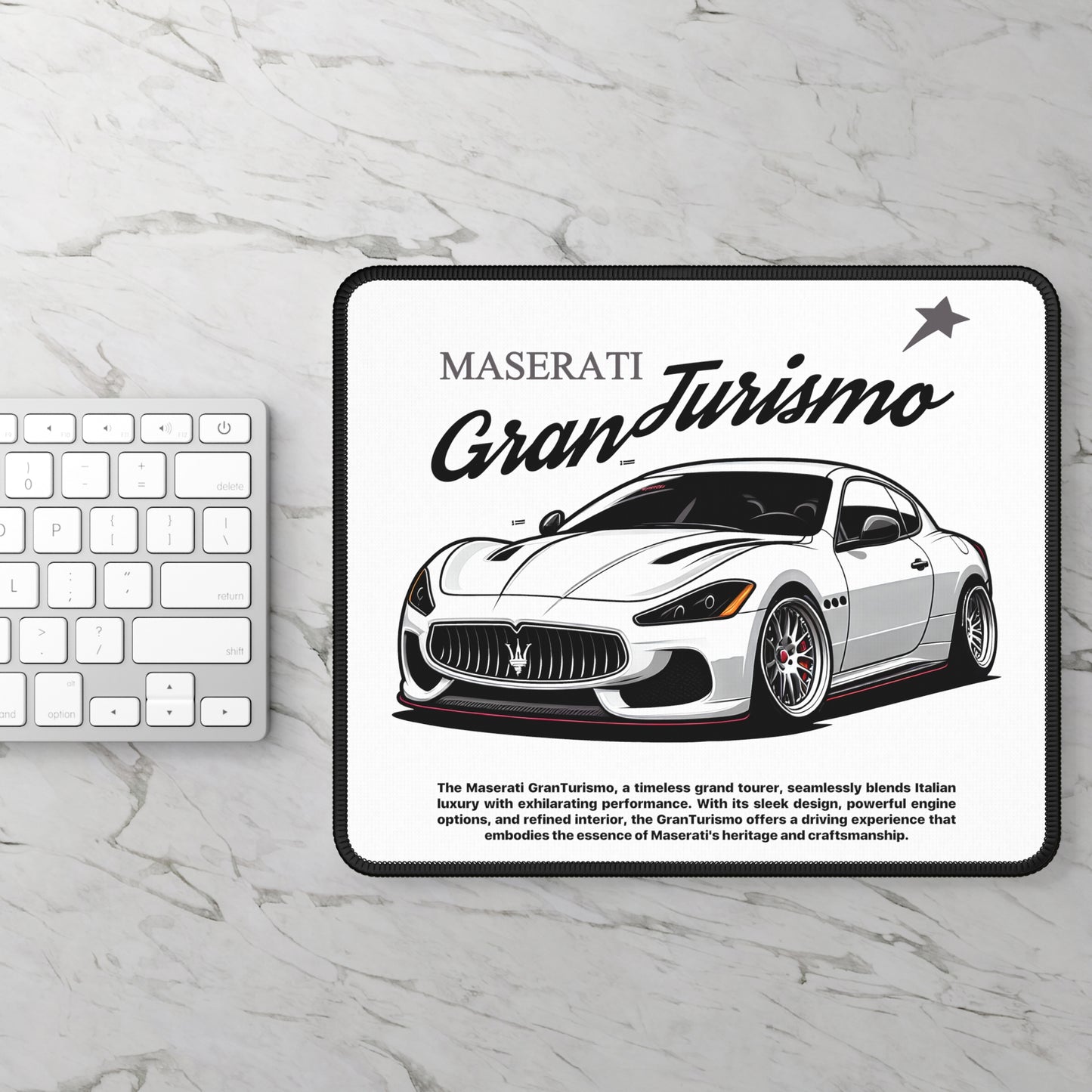 Maserati GranTurismo (08-19') Mouse Pad