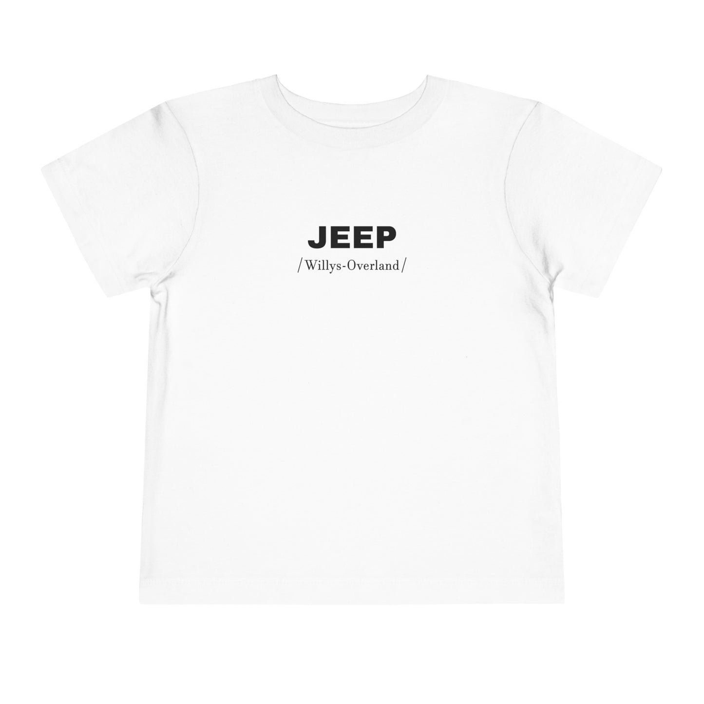 Jeep Wrangler (18'+) Toddler T-Shirt