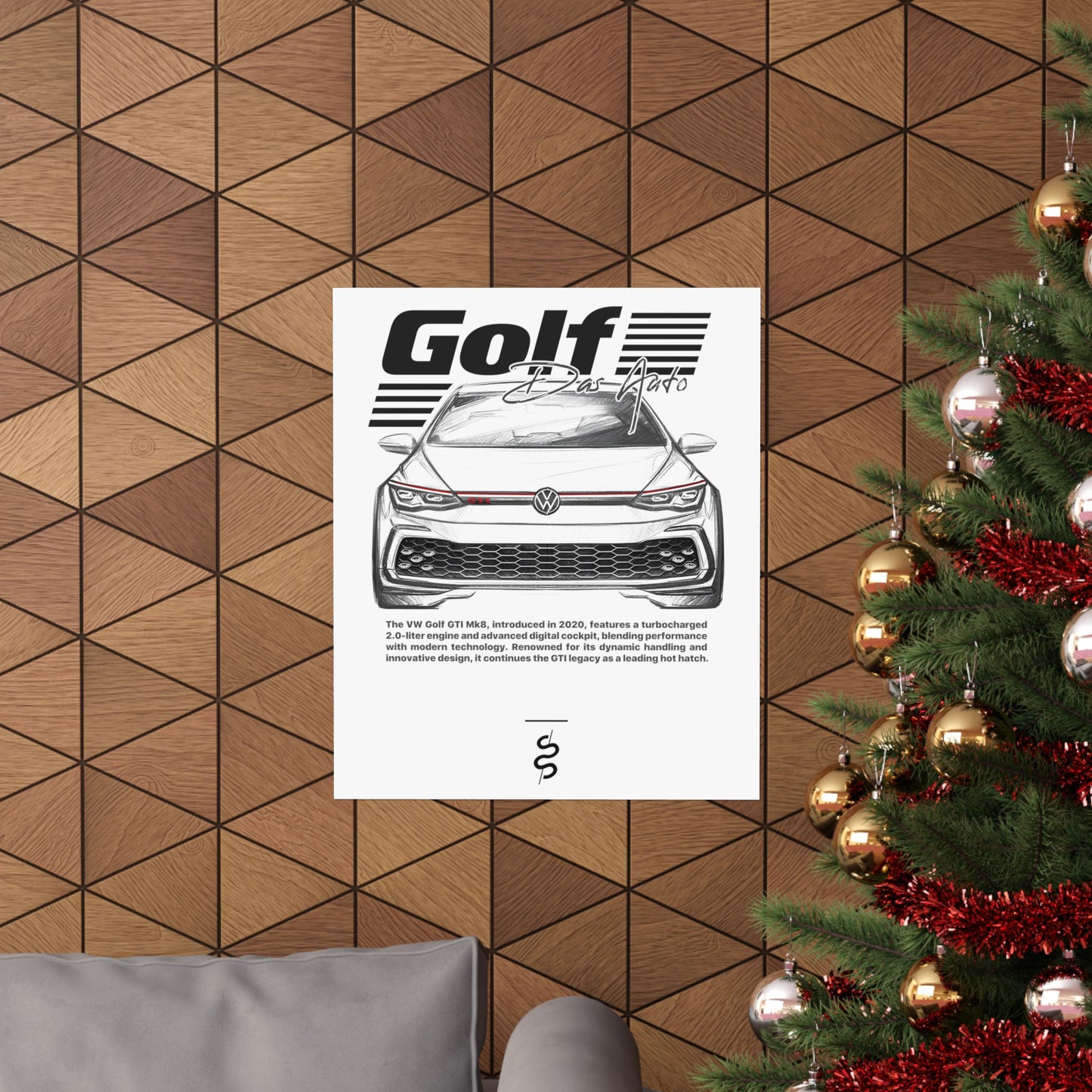Volkswagen Golf GTI Mk8 (20'+) Poster