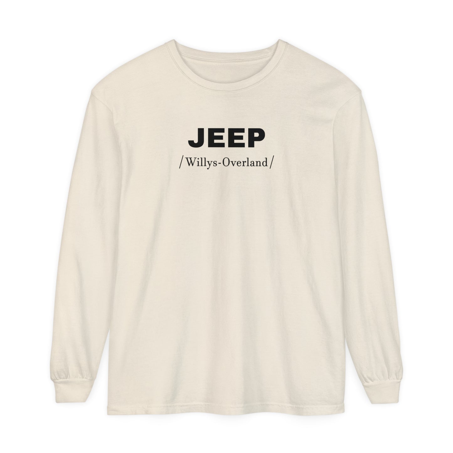 Jeep Wrangler (44-86') Long Sleeve T-Shirt