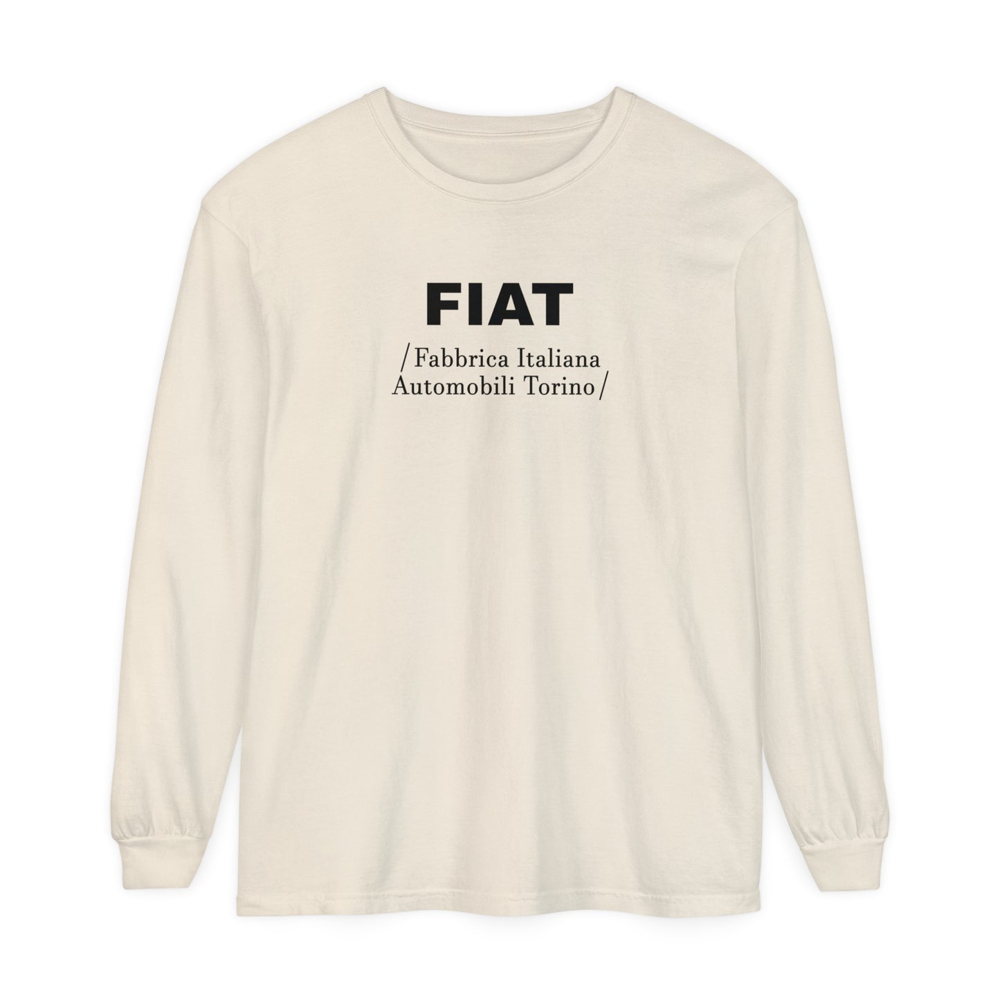 Fiat 500 (57-75') Long Sleeve T-Shirt