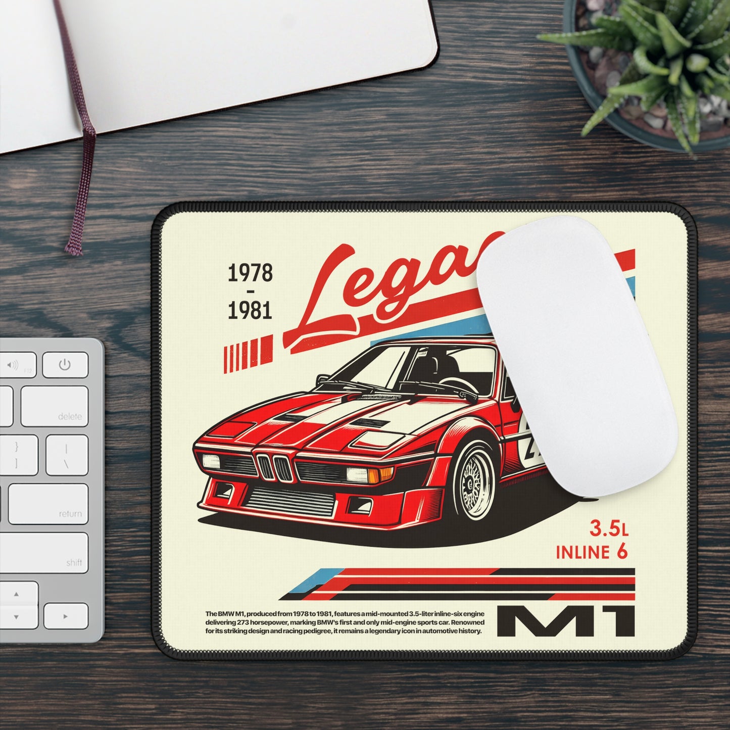 BMW M1 (78-81') Mouse Pad