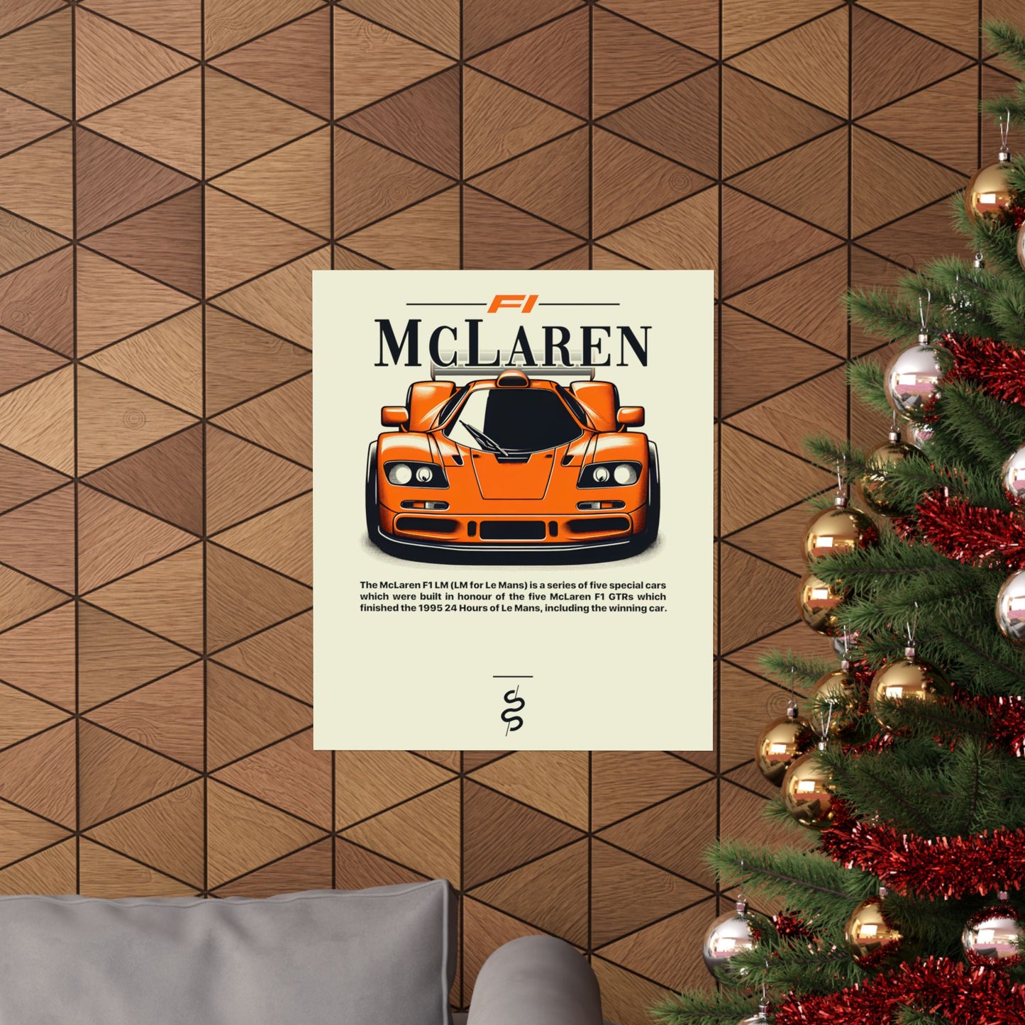 McLaren F1 (92-98') Poster