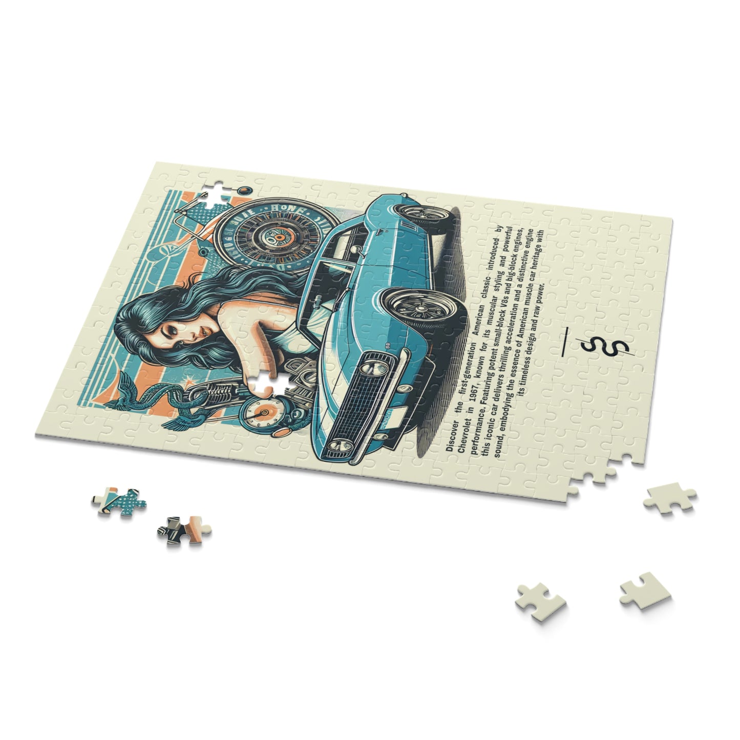 Chevrolet Camaro (67-69') Jigsaw Puzzle