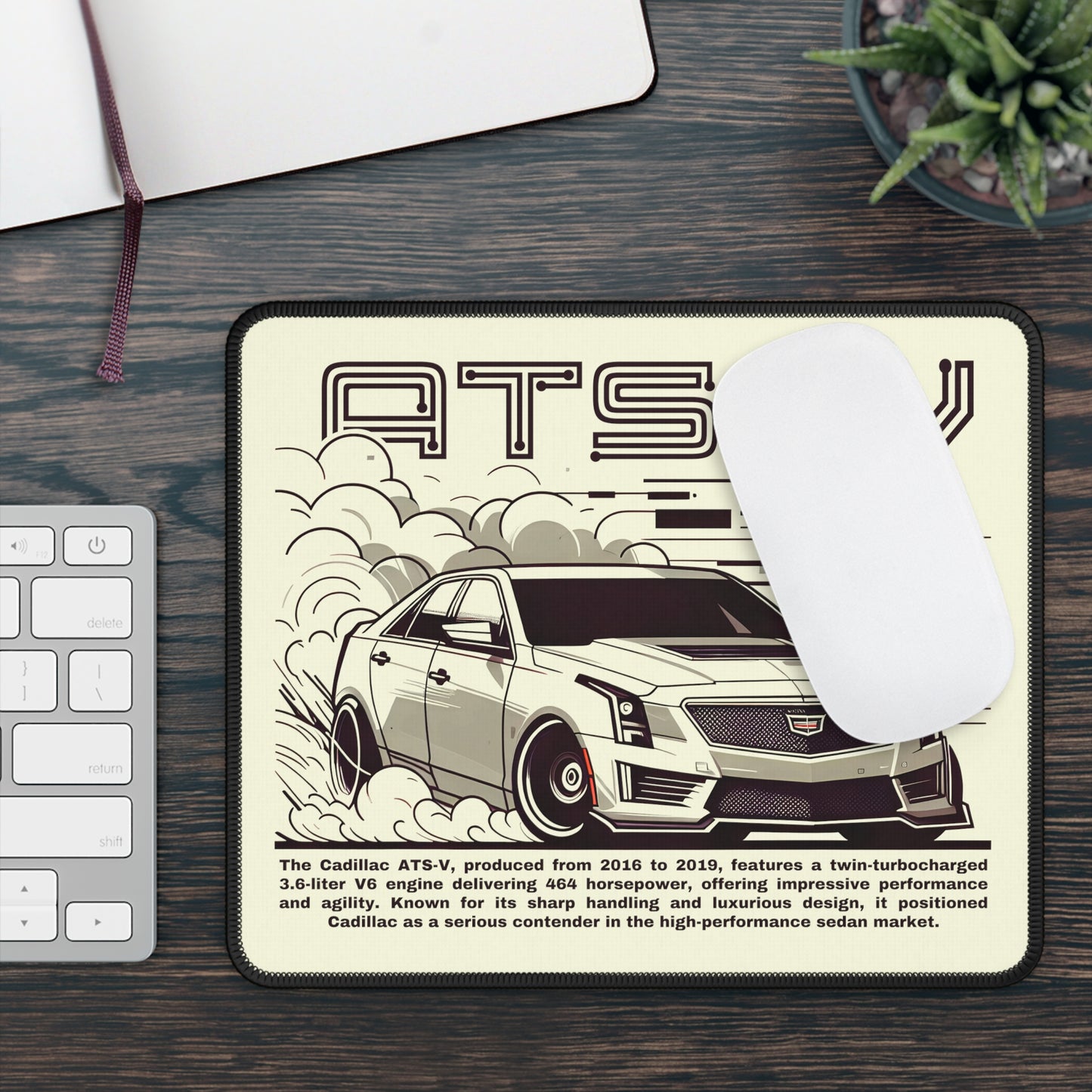 Cadillac ATS-V (16-19') Mouse Pad