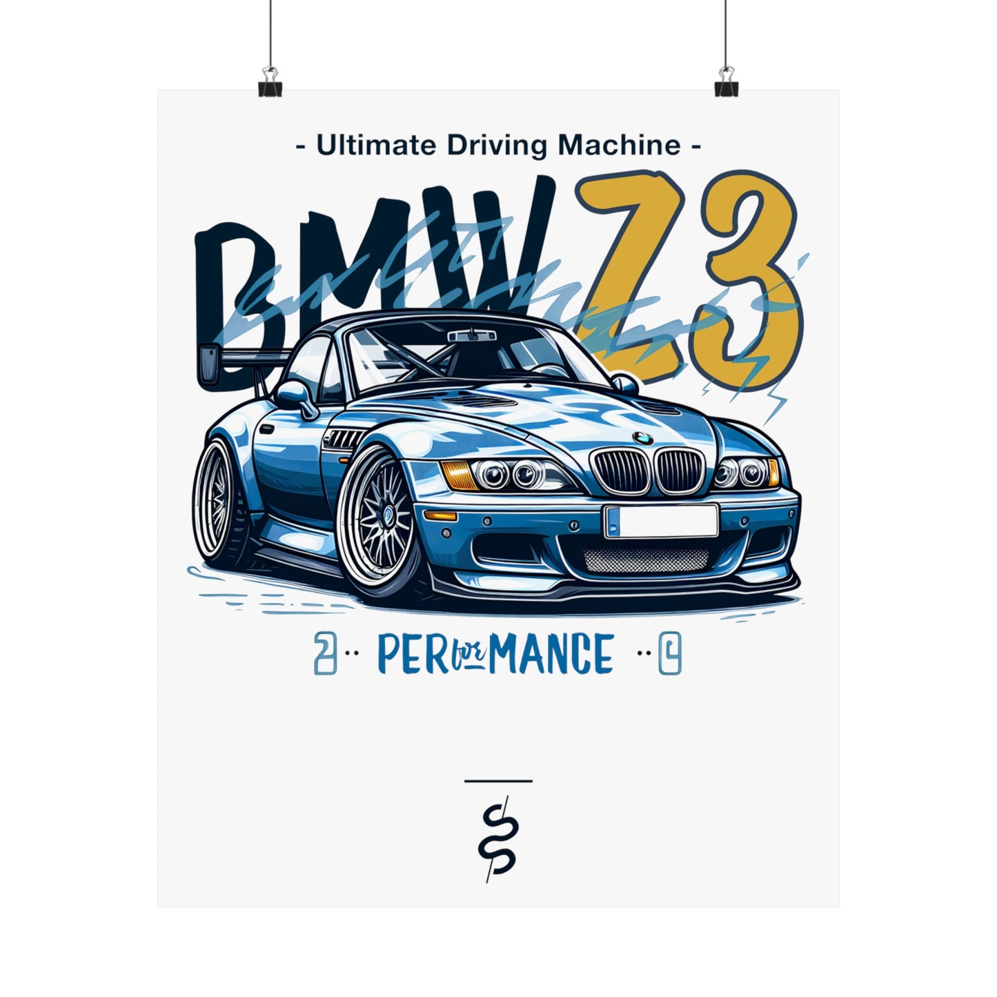 BMW Z3 E36 (95-02') Poster
