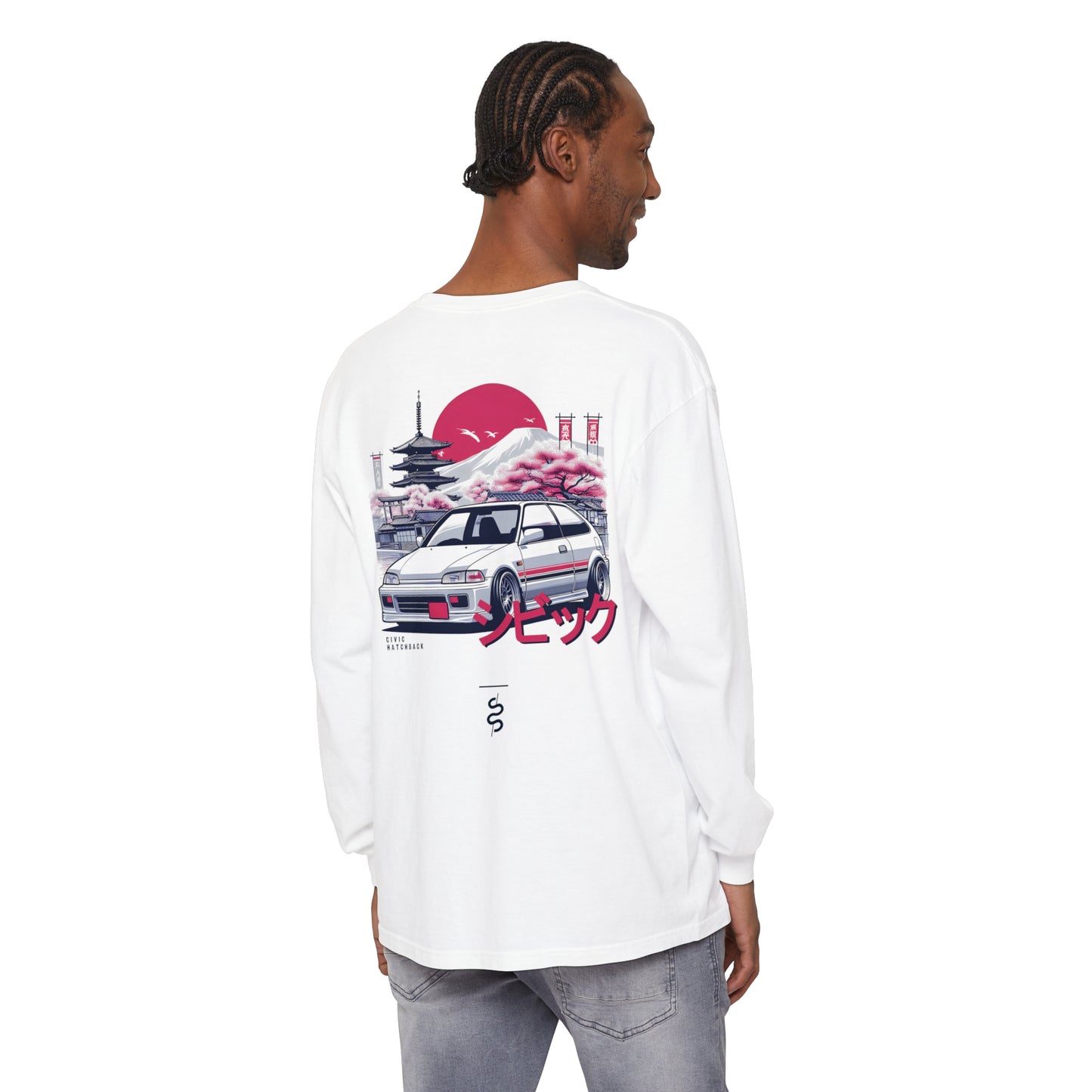 Honda Civic 5th Gen (91-95') Long Sleeve T-Shirt