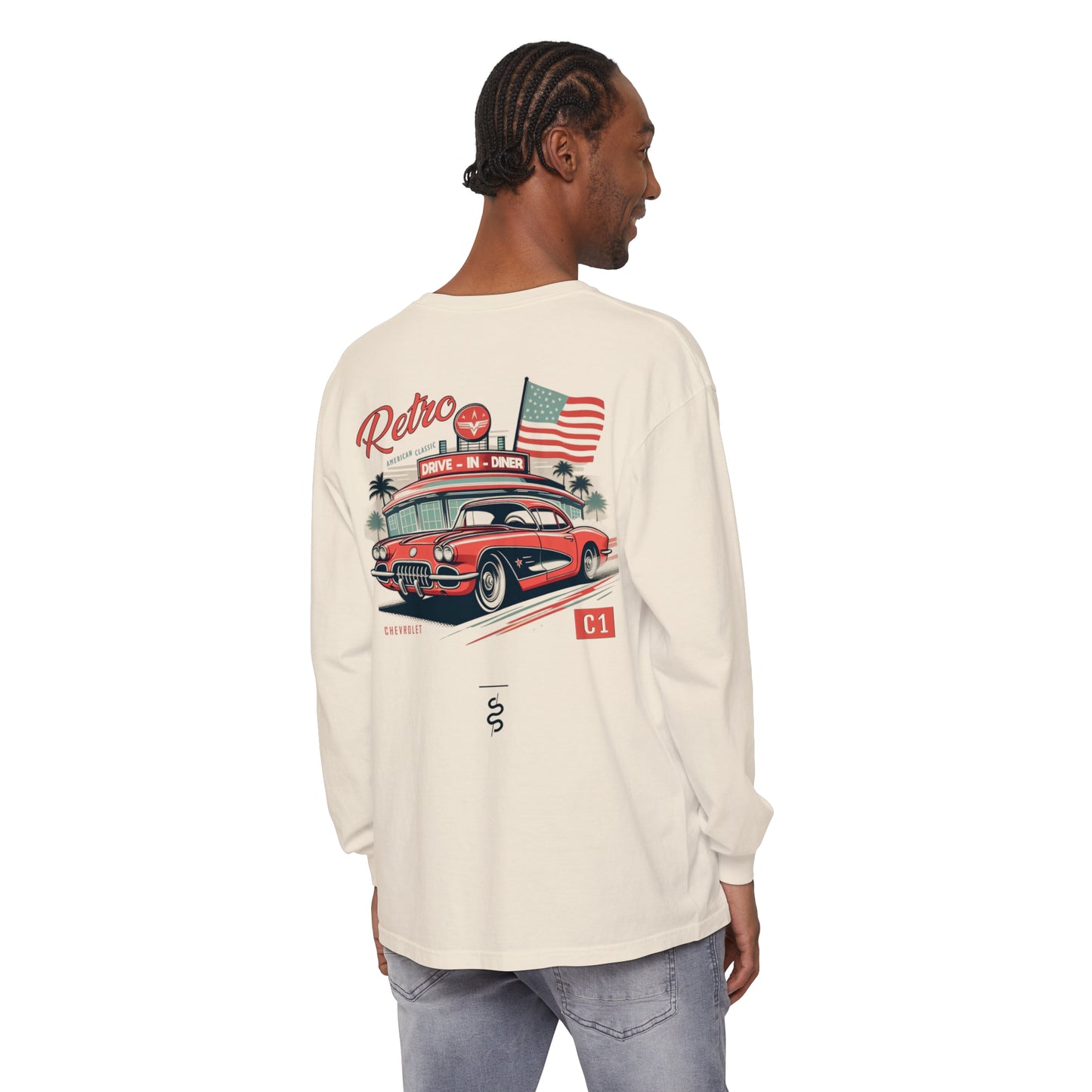 Chevrolet Corvette C1 (53-62') Long Sleeve T-Shirt