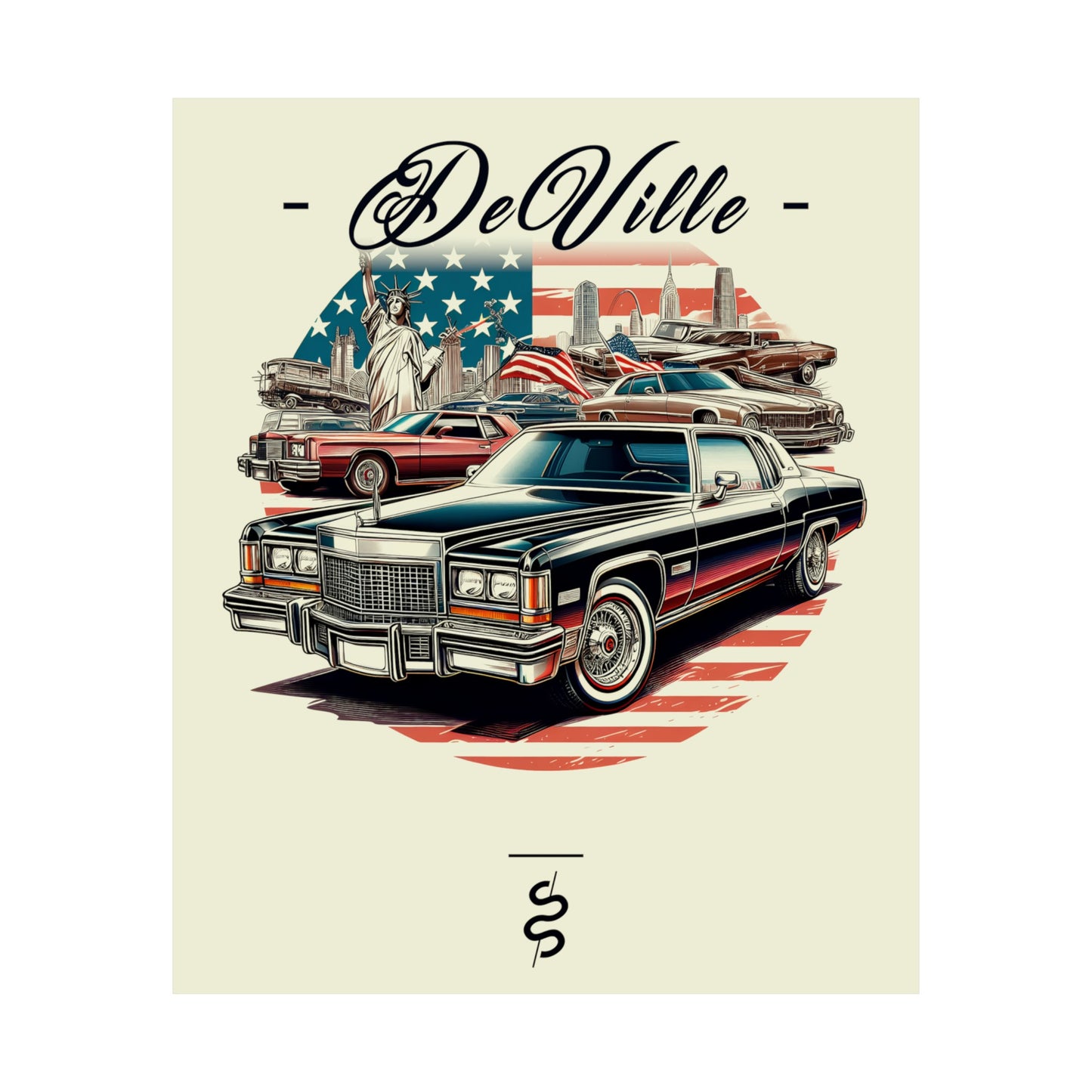 Cadillac DeVille (77-84') Poster