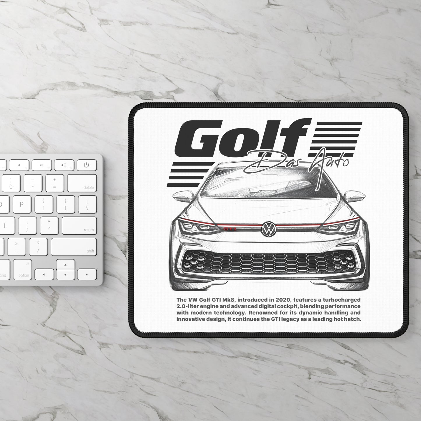 Volkswagen Golf GTI Mk8 (20'+) Mouse Pad