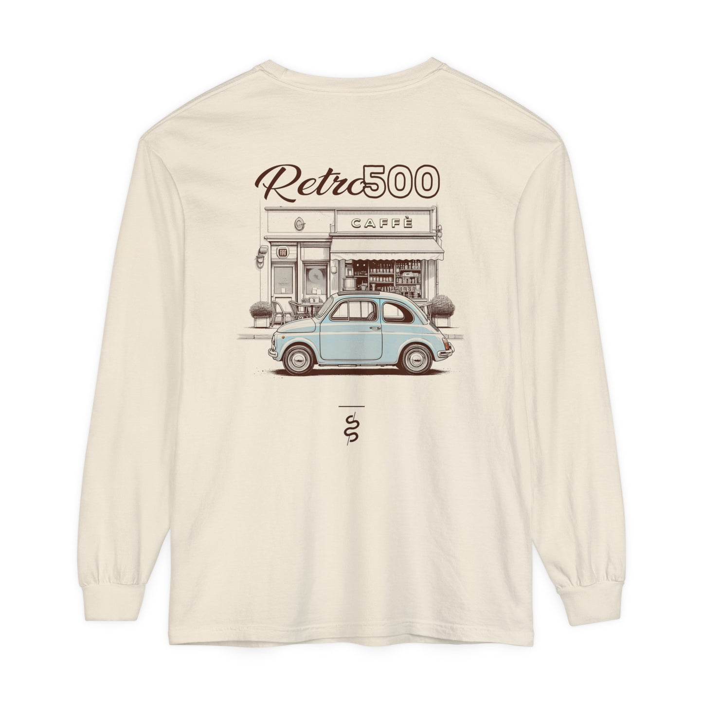 Fiat 500 (57-75') Long Sleeve T-Shirt