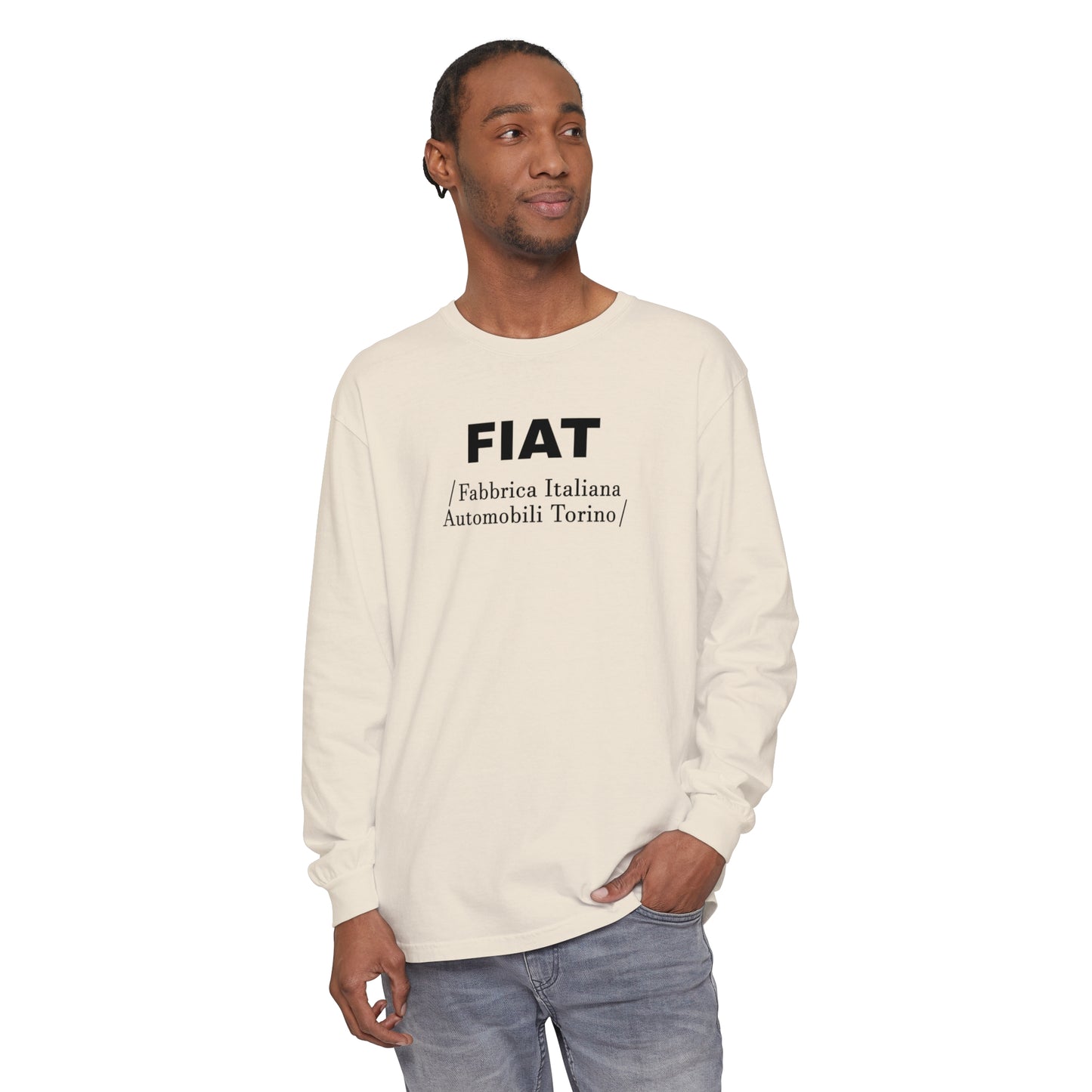 Fiat 500 (57-75') Long Sleeve T-Shirt