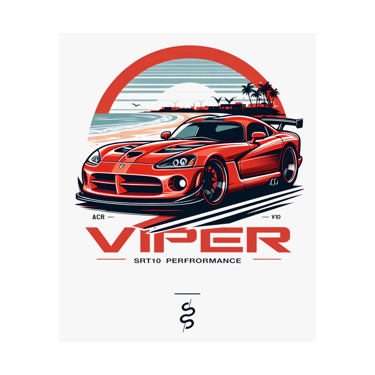 Dodge Viper ZB (03-10') Poster