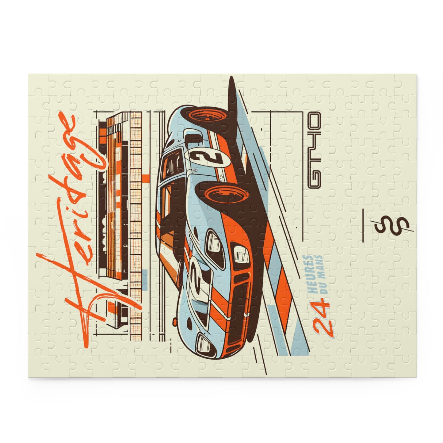 Ford GT40 (64-69') Jigsaw Puzzle