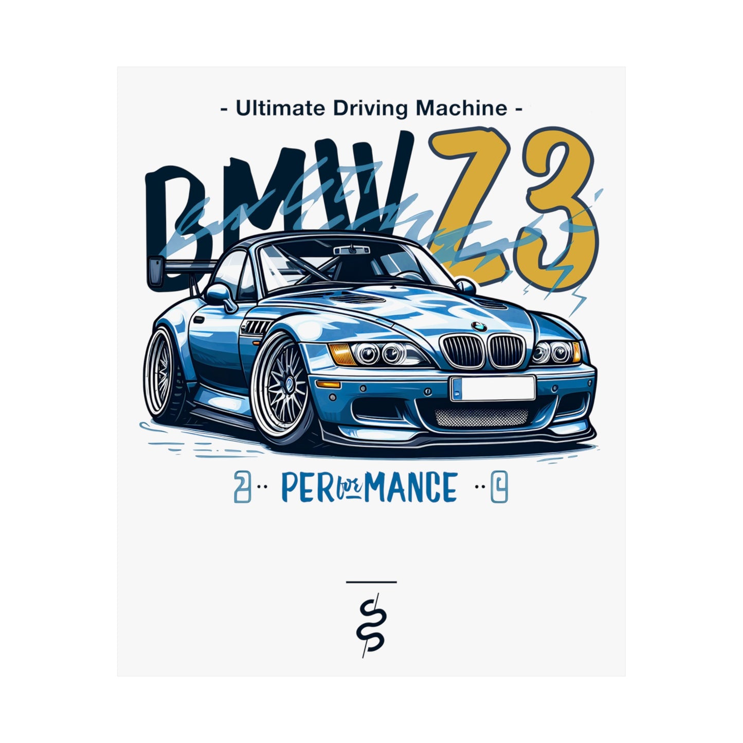 BMW Z3 E36 (95-02') Poster