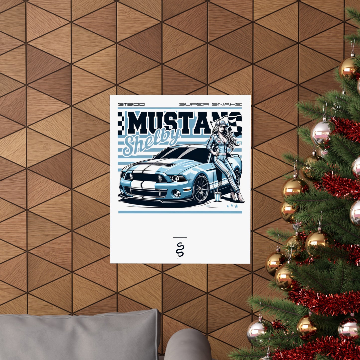 Ford Mustang (10-14') Poster