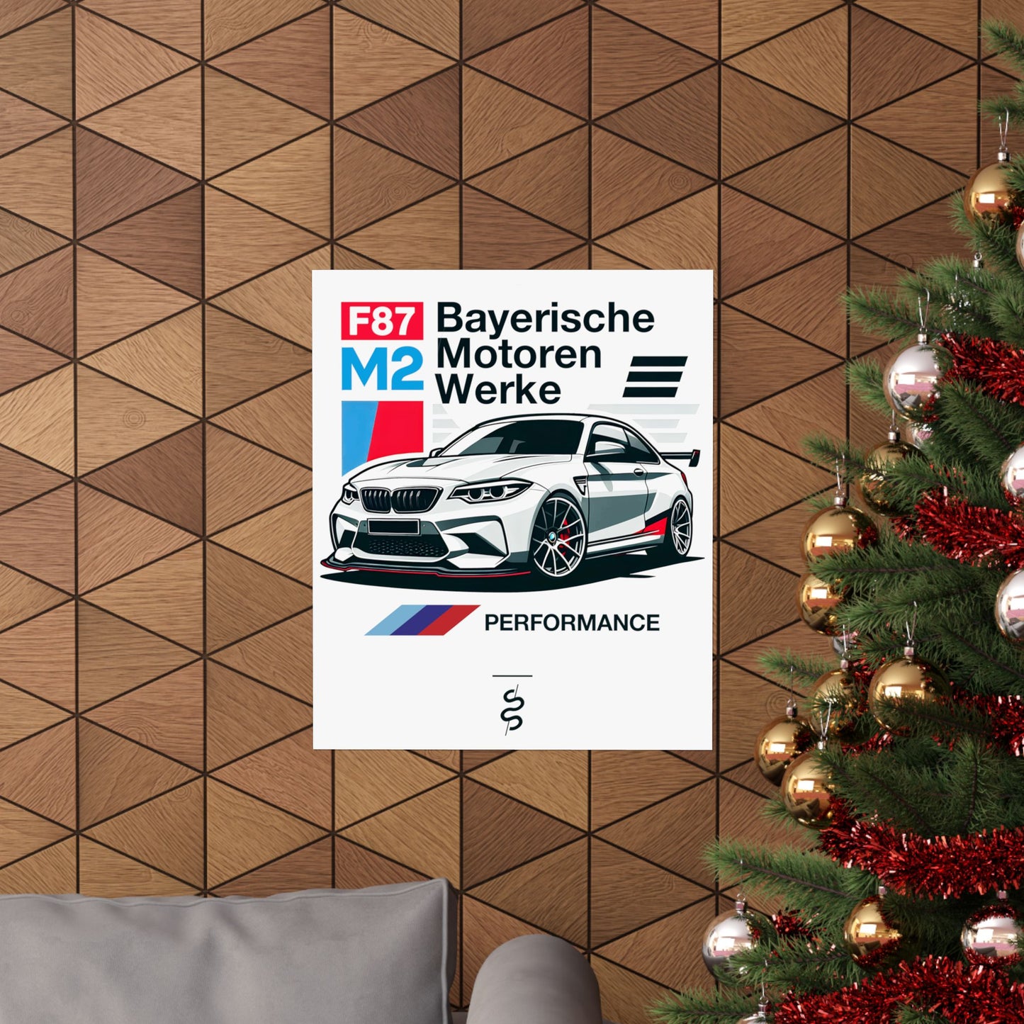 BMW M2 F87 (16-21') Poster