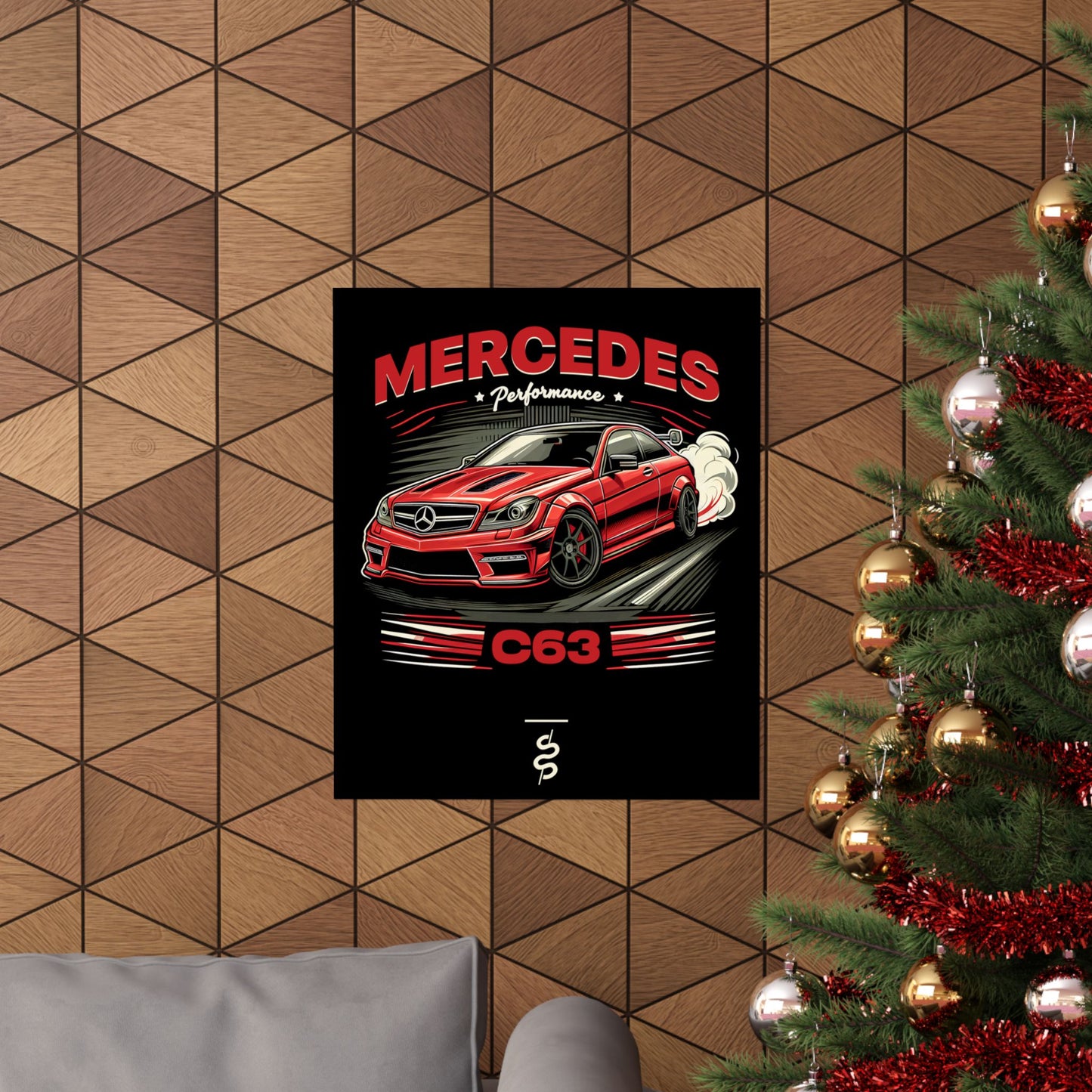 Mercedes AMG C63 (08-14') Poster