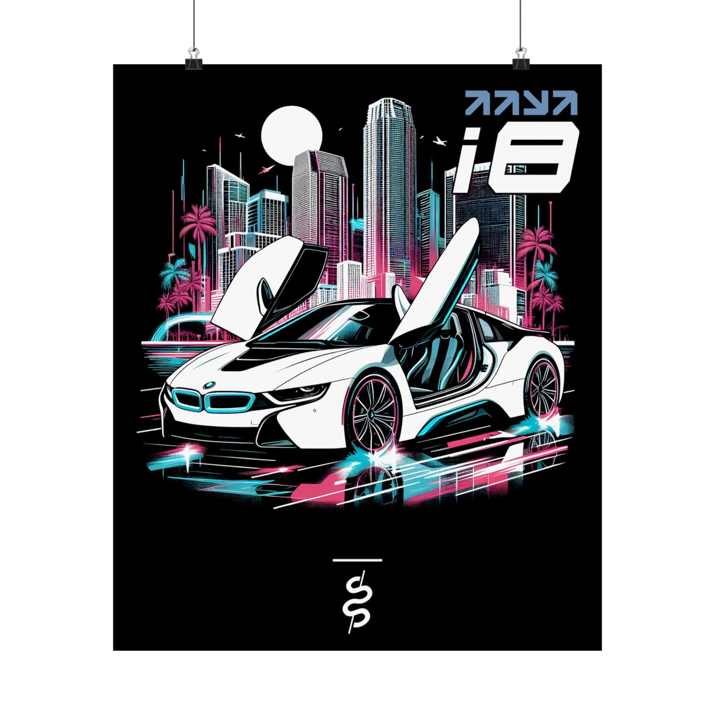 BMW i8 (14-20') Poster