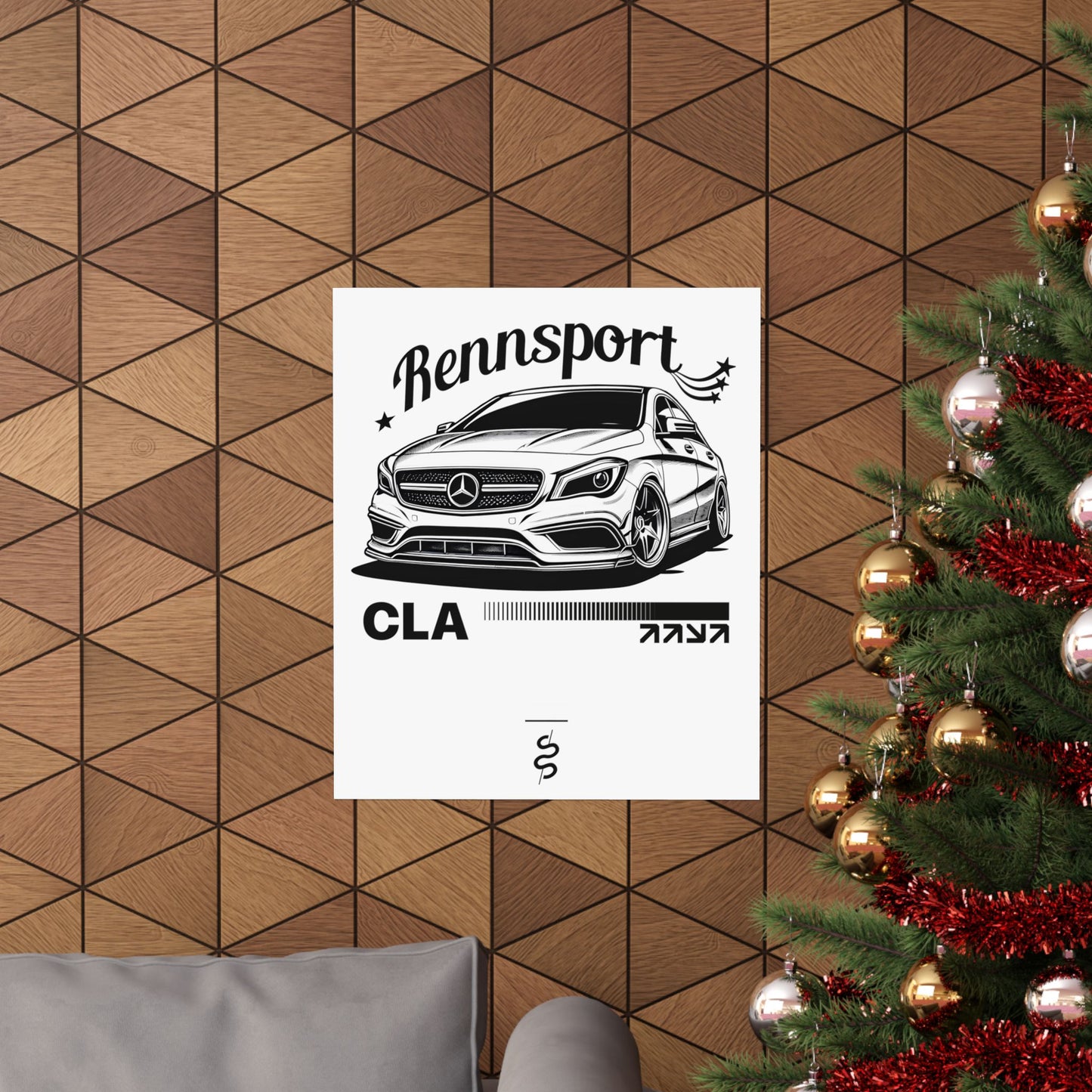 Mercedes AMG CLA45 (14-19') Poster