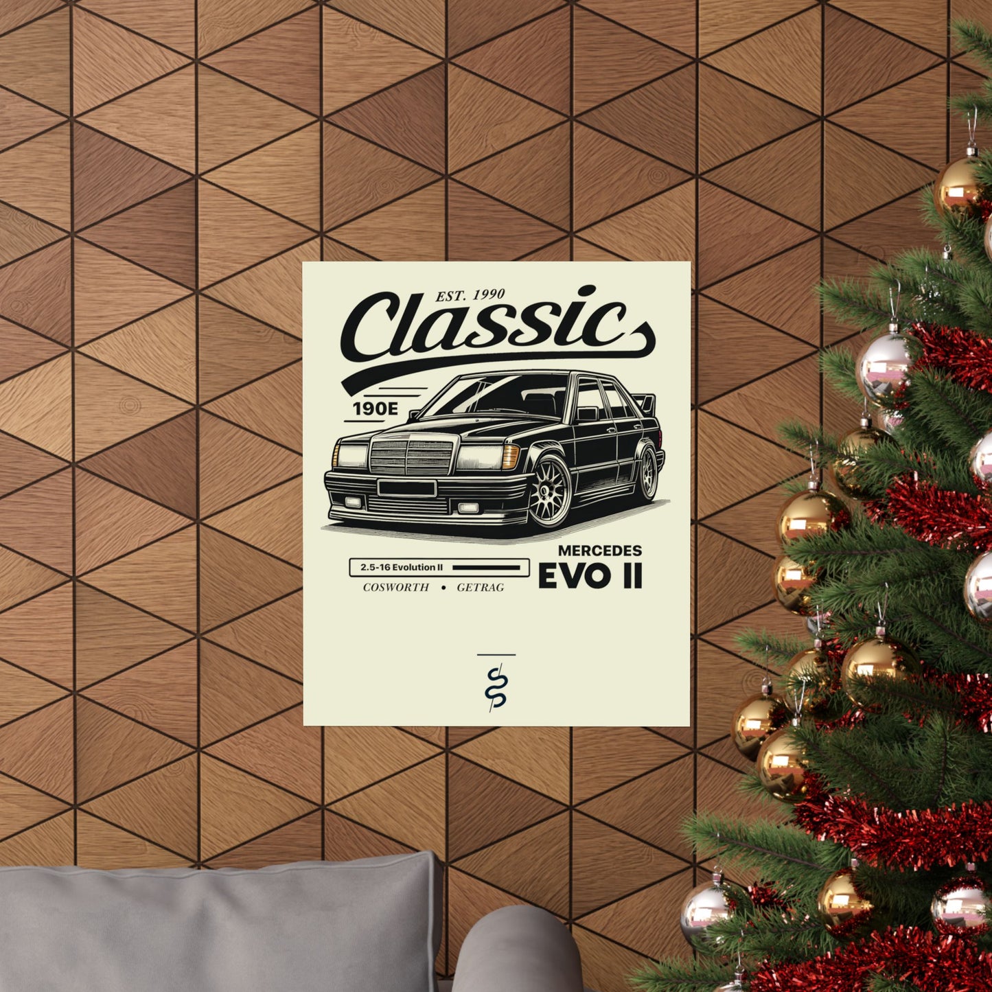 Mercedes 190E Evo II (90-92') Poster