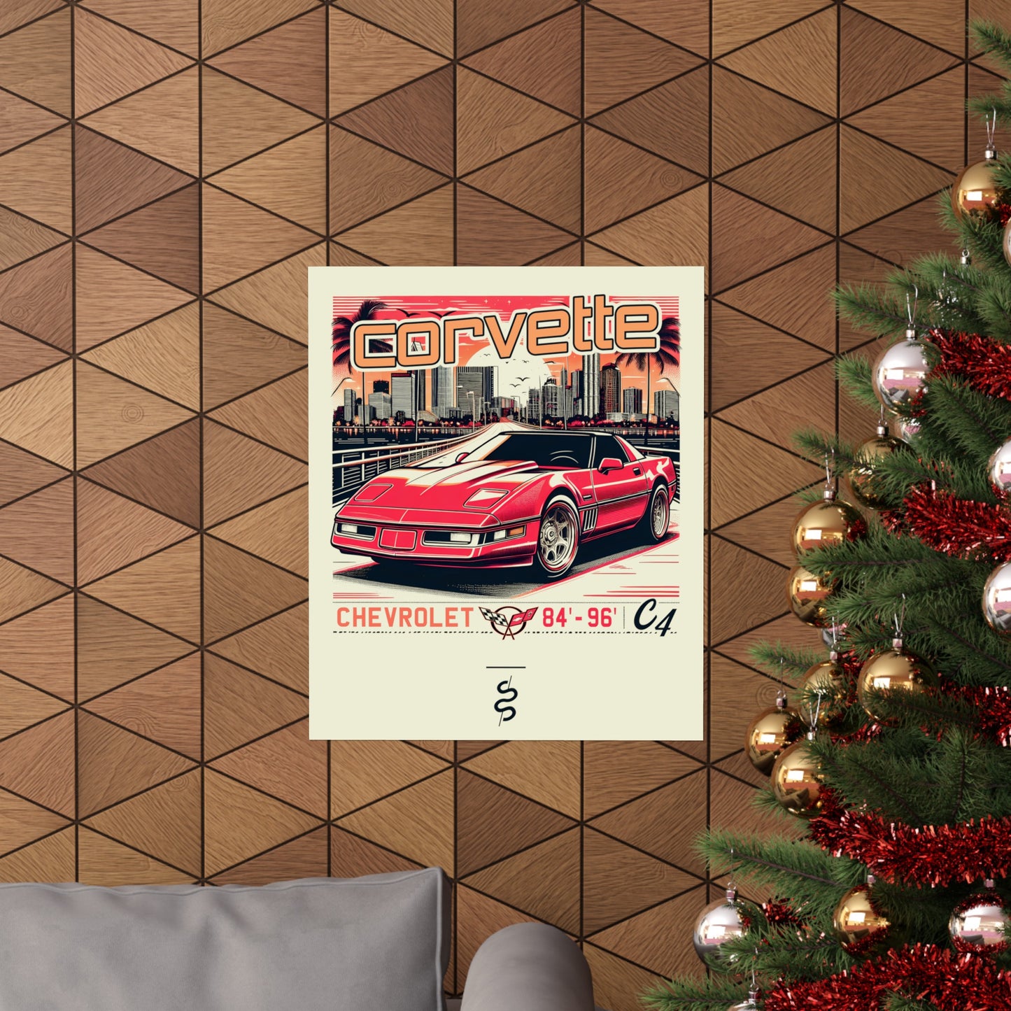 Chevrolet Corvette C4 (84-96') Poster