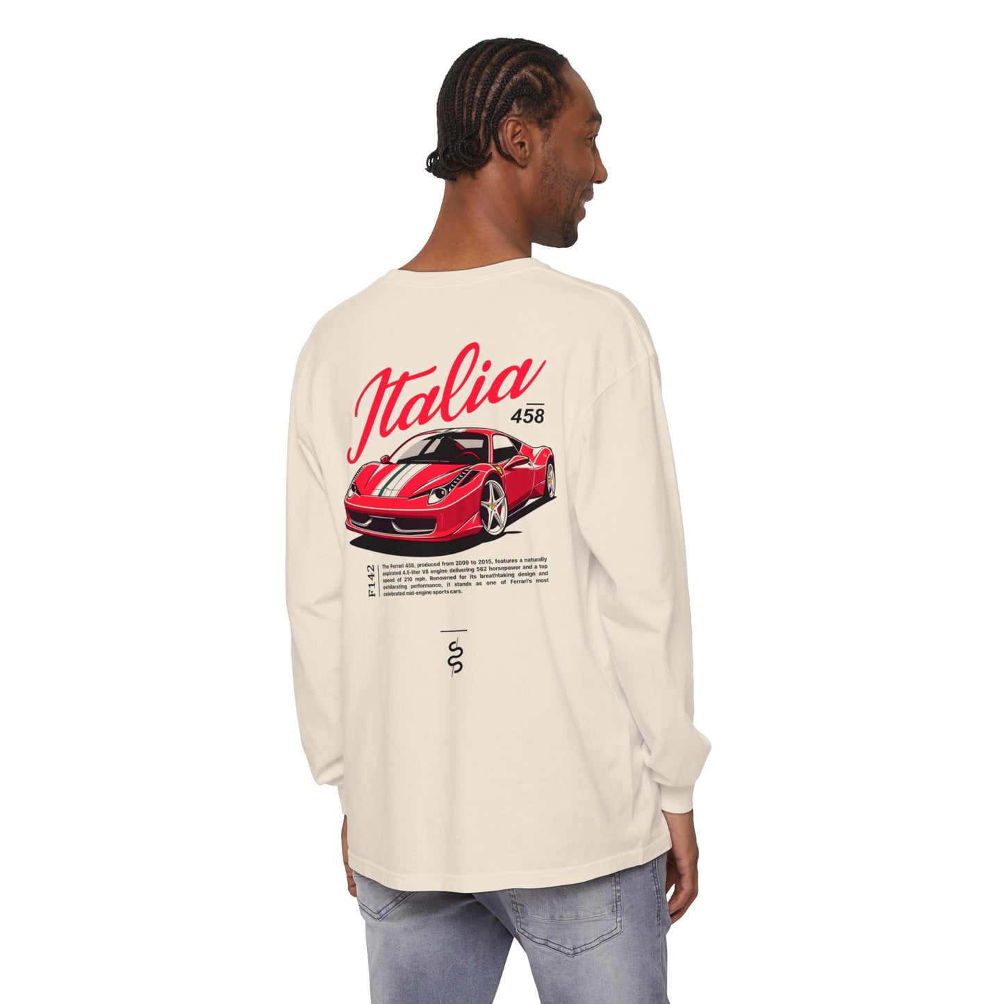 Ferrari 458 Italia (09-15') Long Sleeve T-Shirt