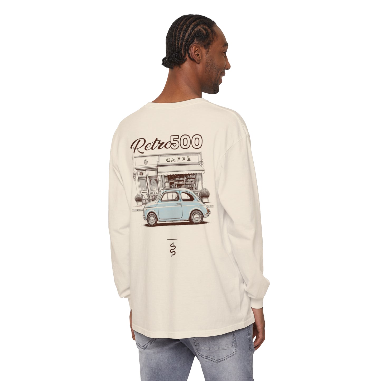 Fiat 500 (57-75') Long Sleeve T-Shirt